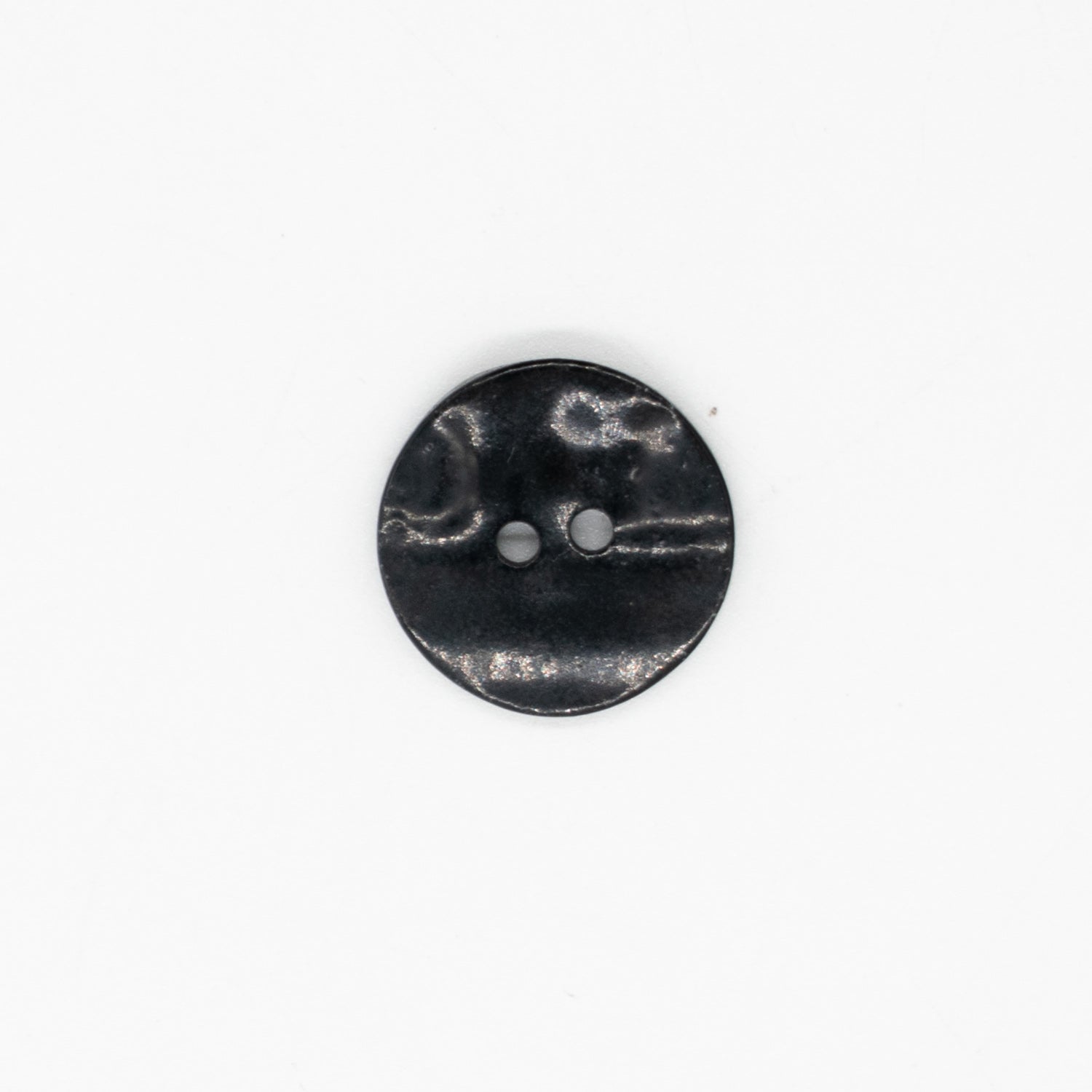 2 Hole Shiny Rippled Button