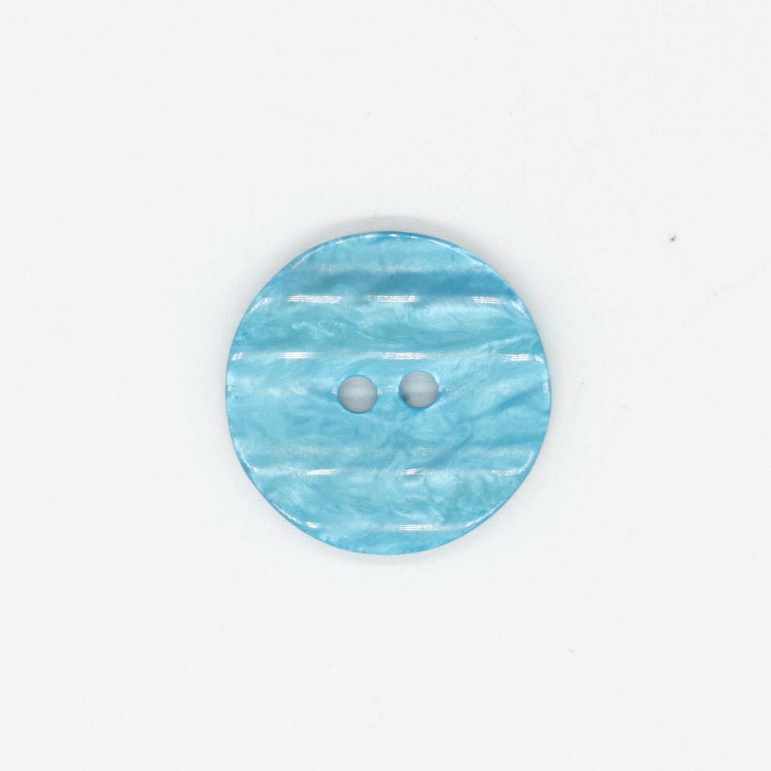 2 Hole Shiny Rippled Button