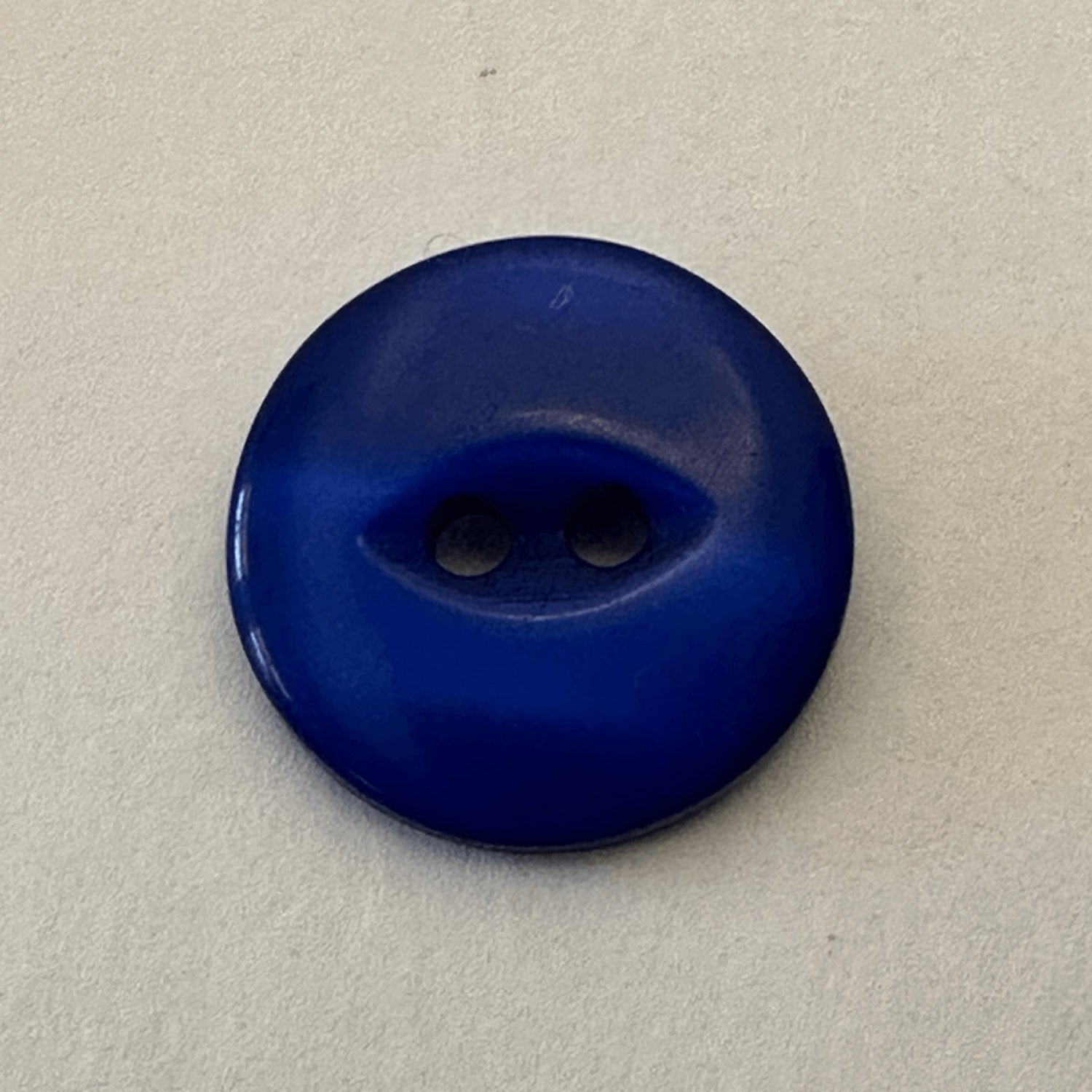 2 Hole Fish Eye Shiny Shirt Button 16mm