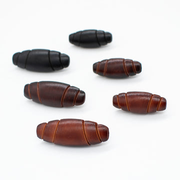 Metal/Imitation Leather Toggle Shank Button