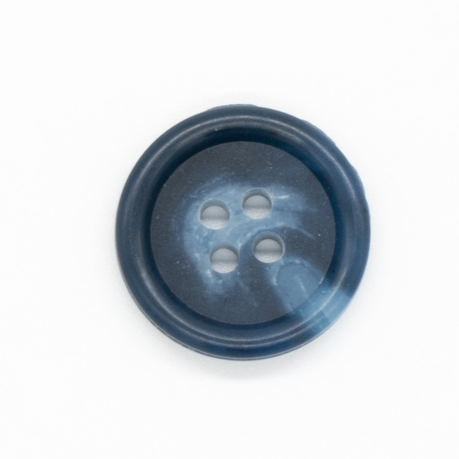 4 Hole Resin Horn Matte Centre Button