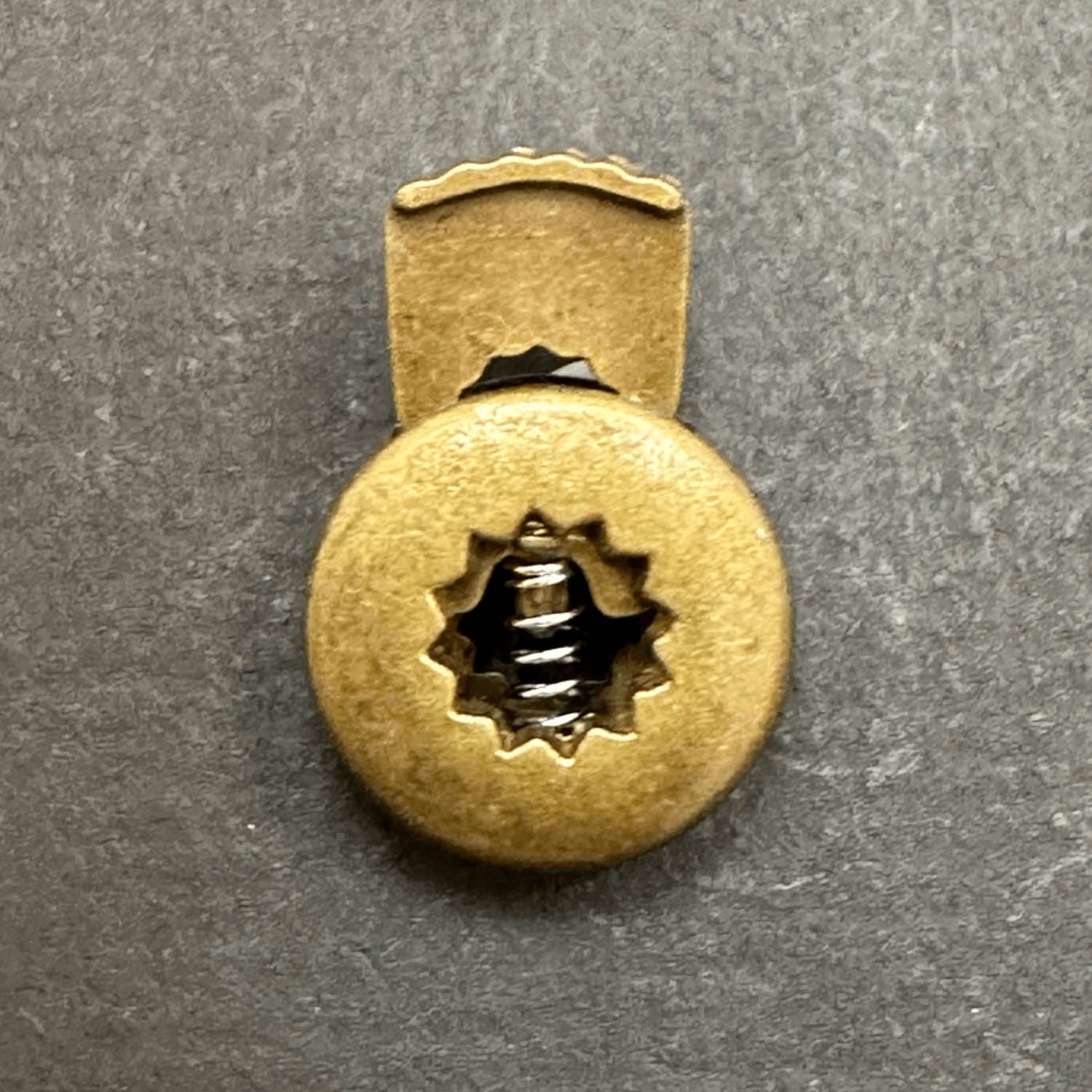 Metal Sprung Toggle Button