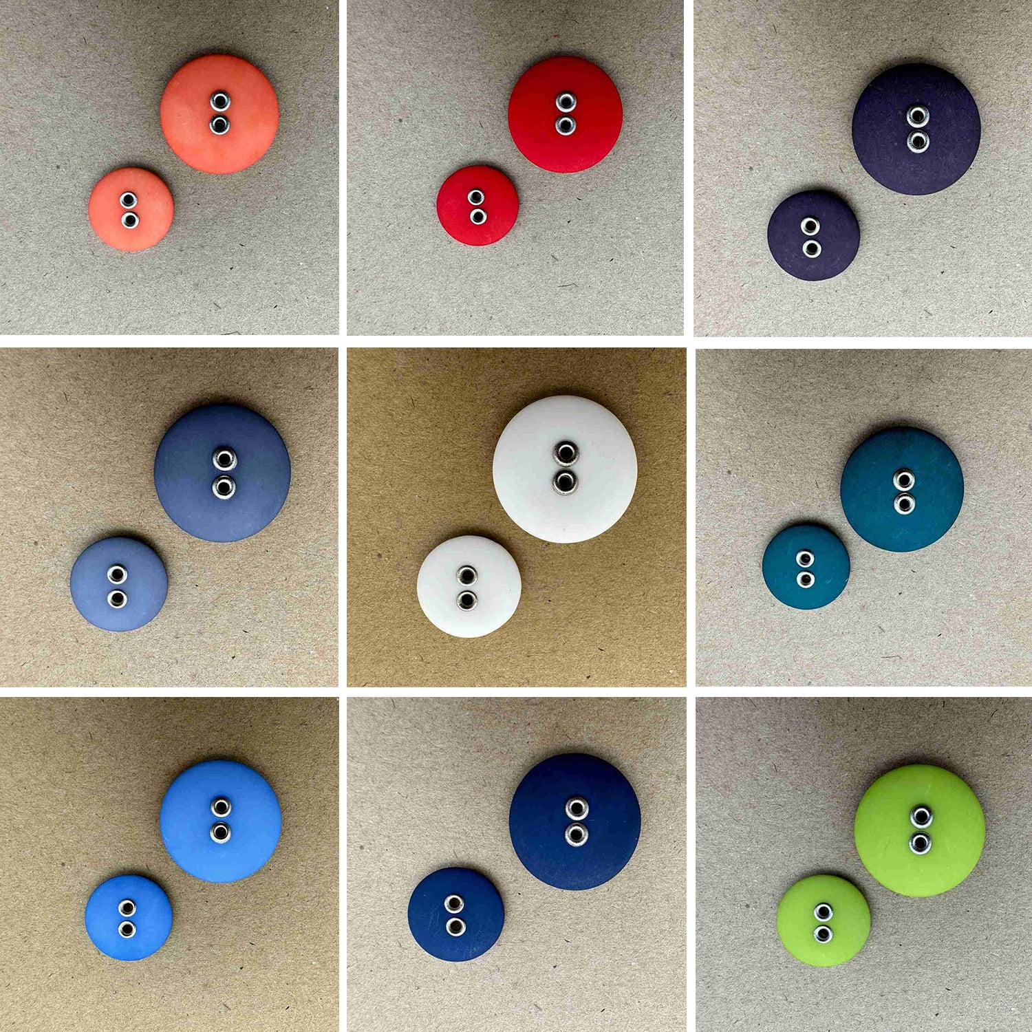 2 Hole Sew through Rivet Button – Homecraft Textiles