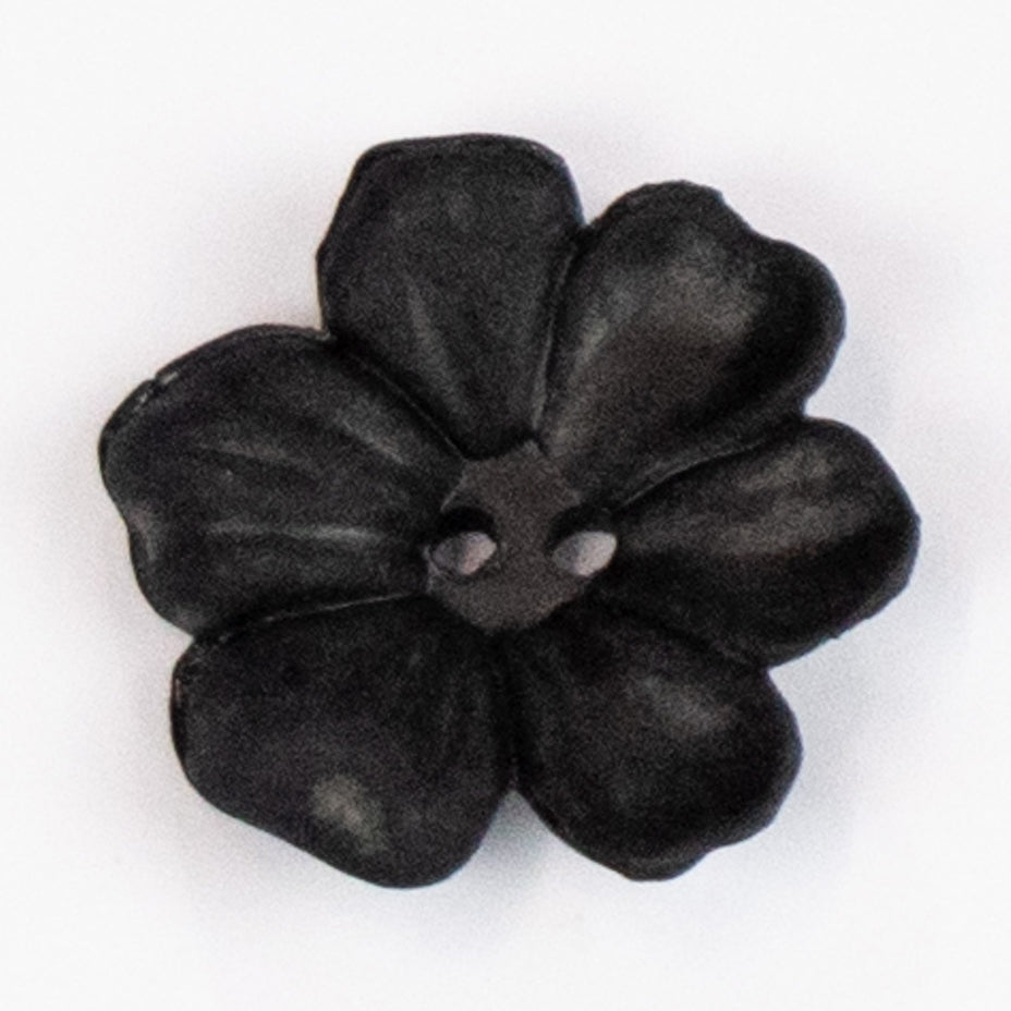 2 Hole Matt Flower Frangipani Button 38mm