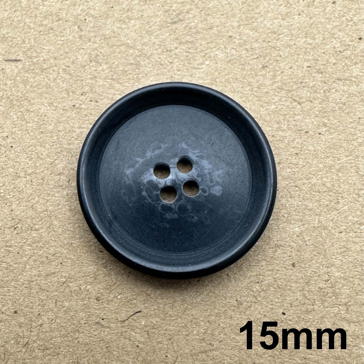 4 Hole Classic Faux Horn Suit Button