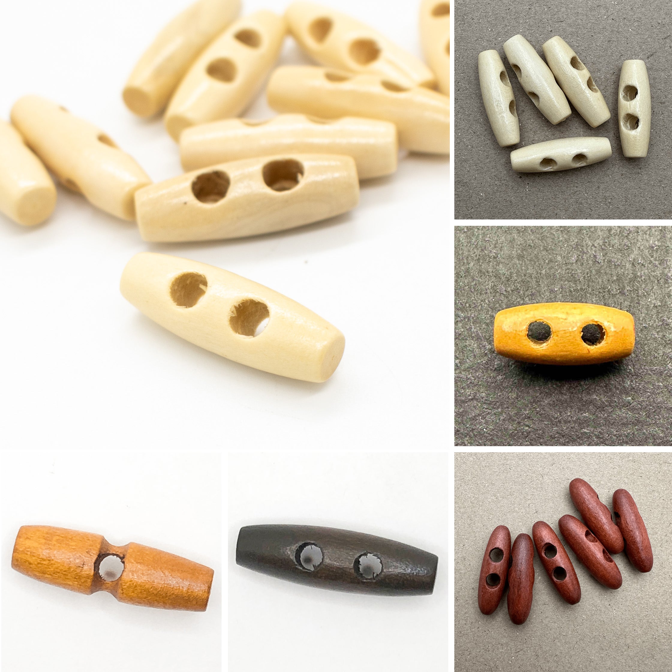 Wooden Toggle Button – Homecraft Textiles