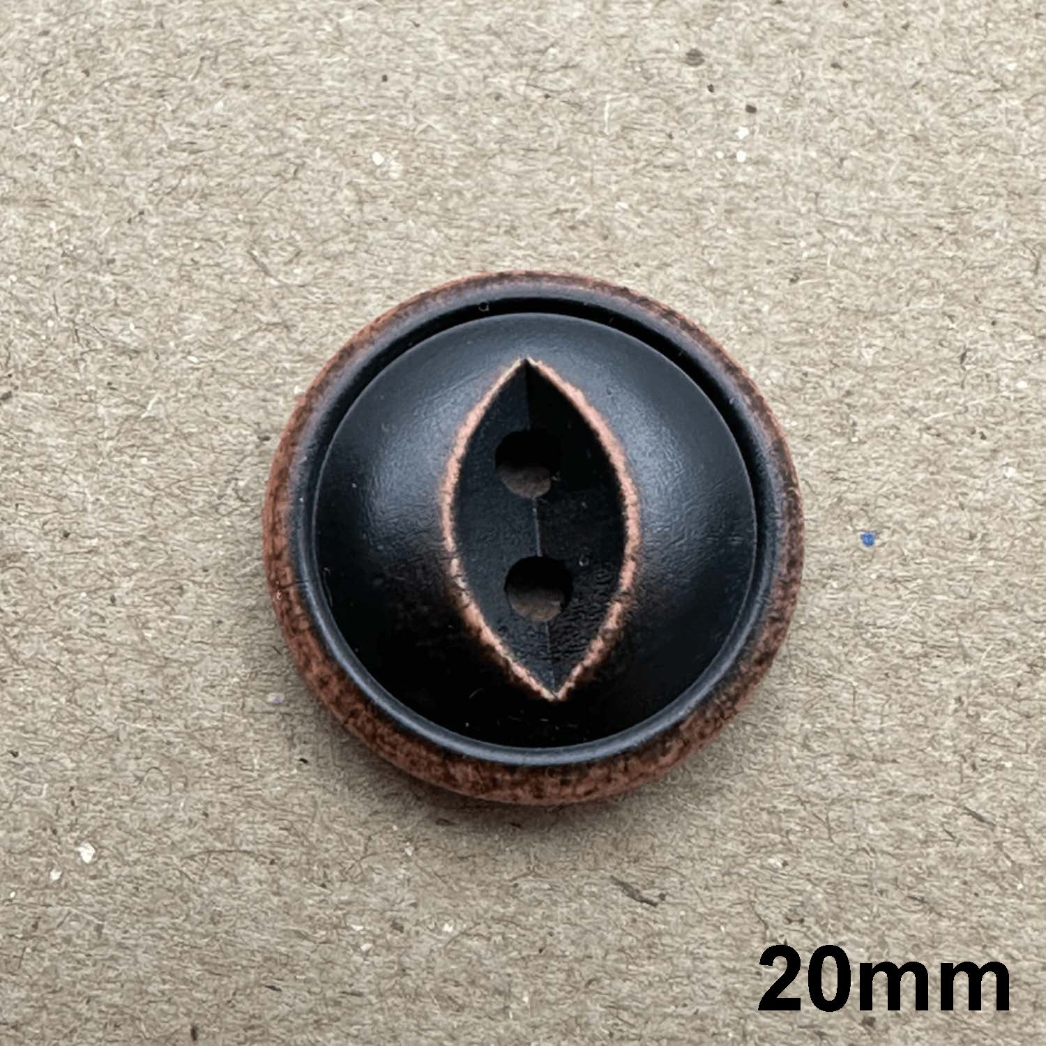 Natural Wooden Button