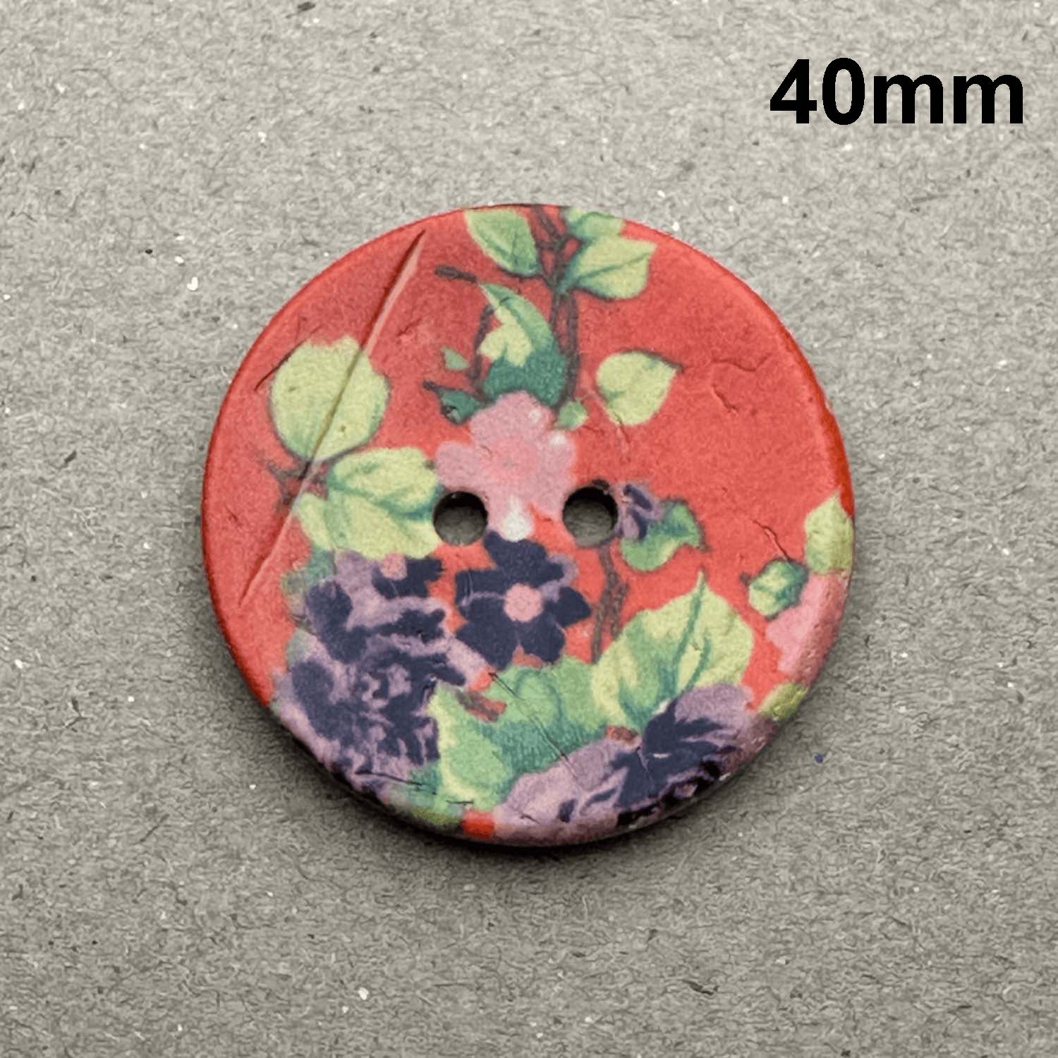 Natural Coconut Button