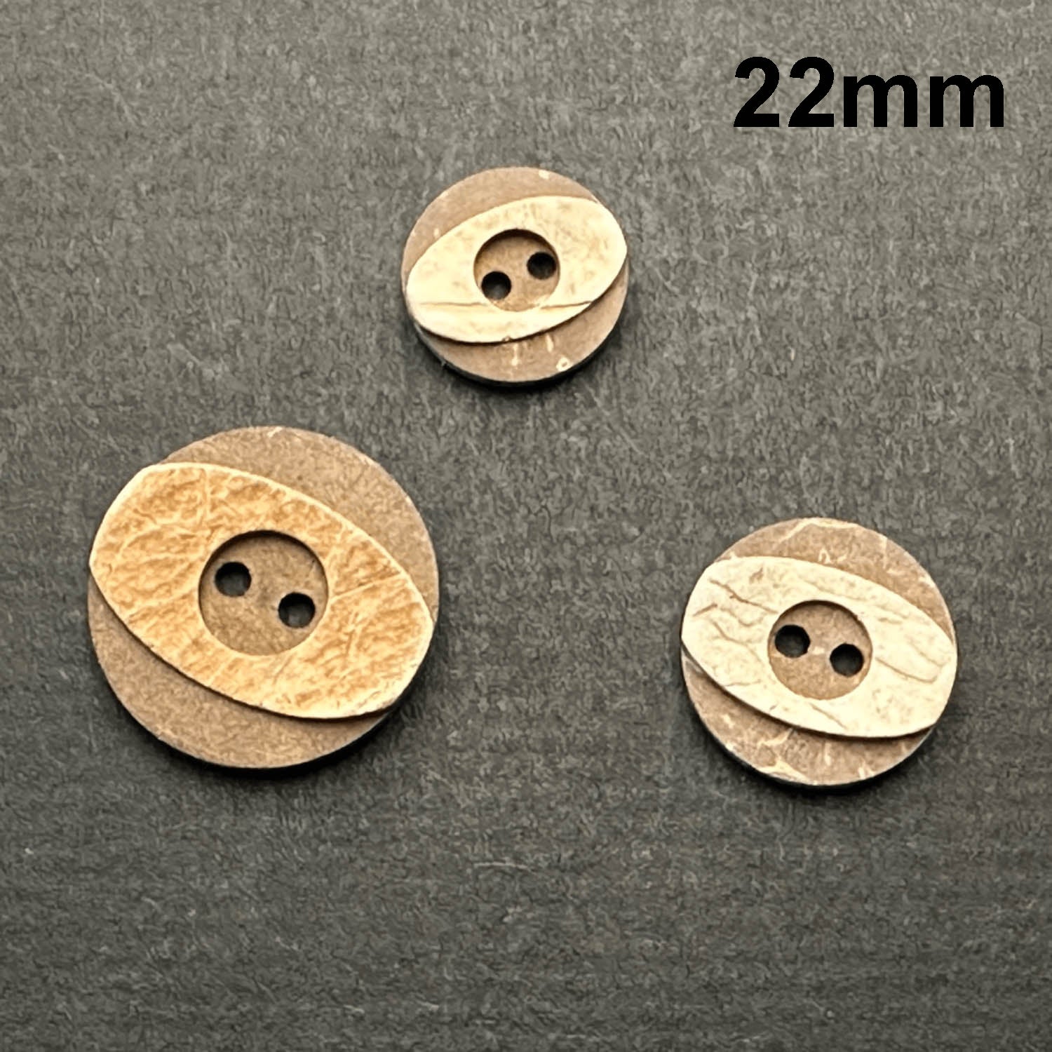 Natural Coconut Button