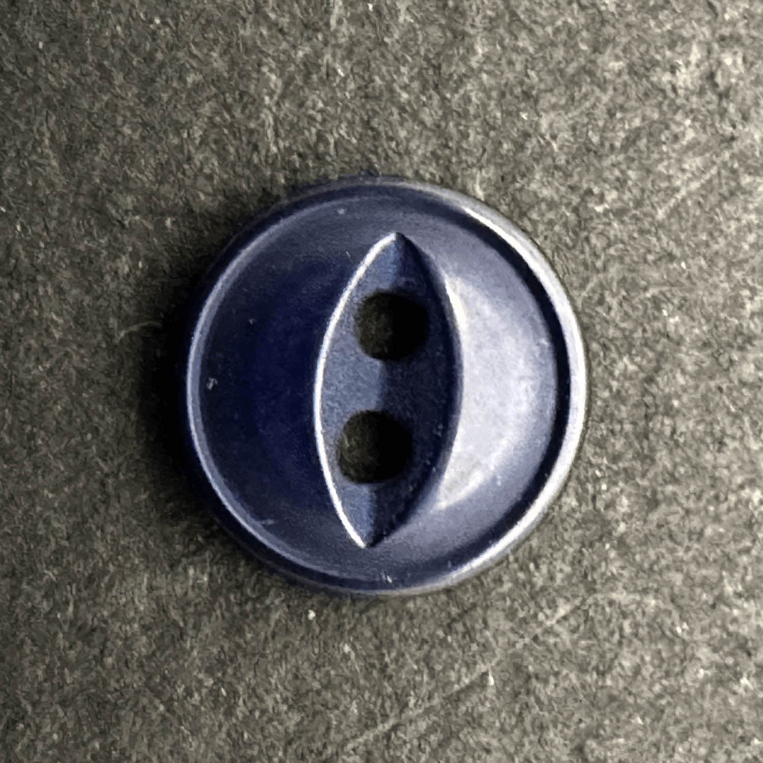 2 Hole Rim Edge Fish Eye Shirt Button 12mm