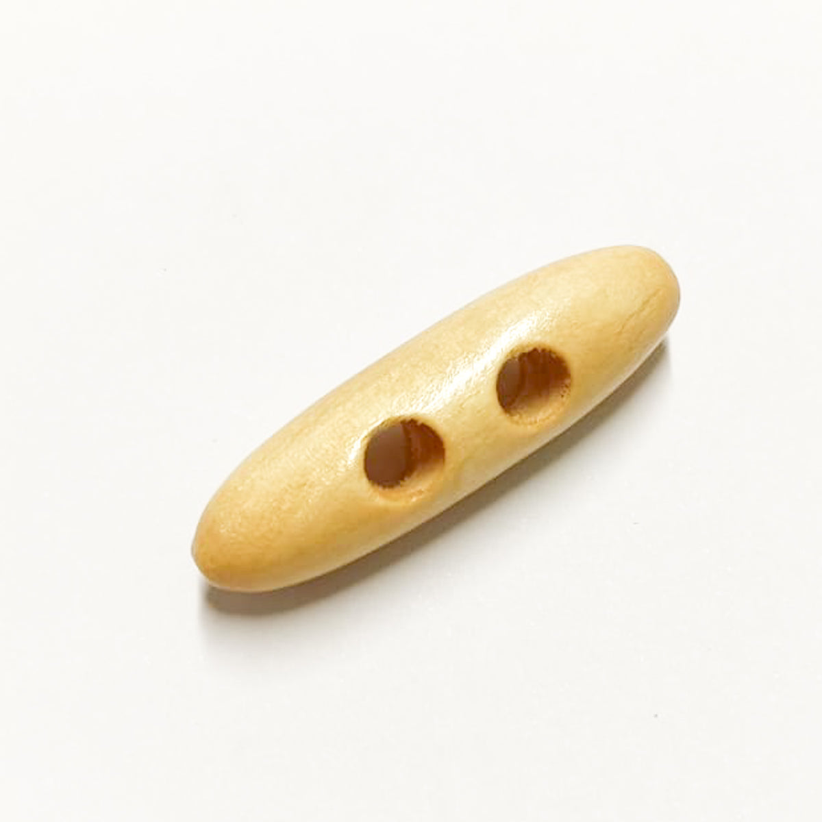 2 Hole Wooden Oval Toggle Button – Homecraft Textiles