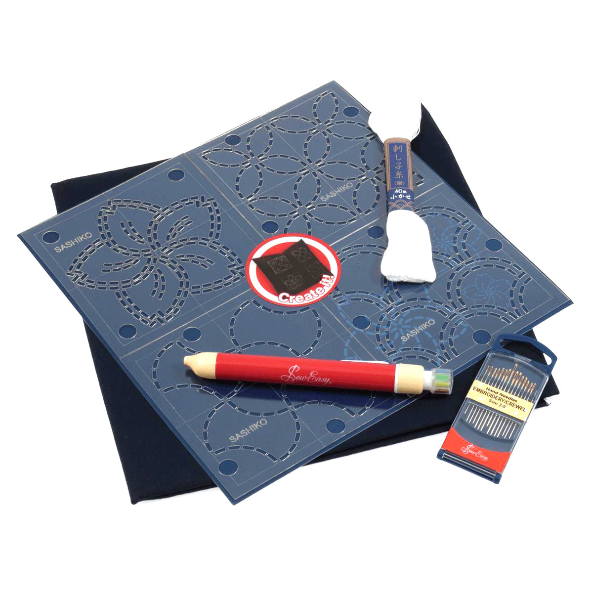 Sew Easy Japanese Sashiko Starter Kit