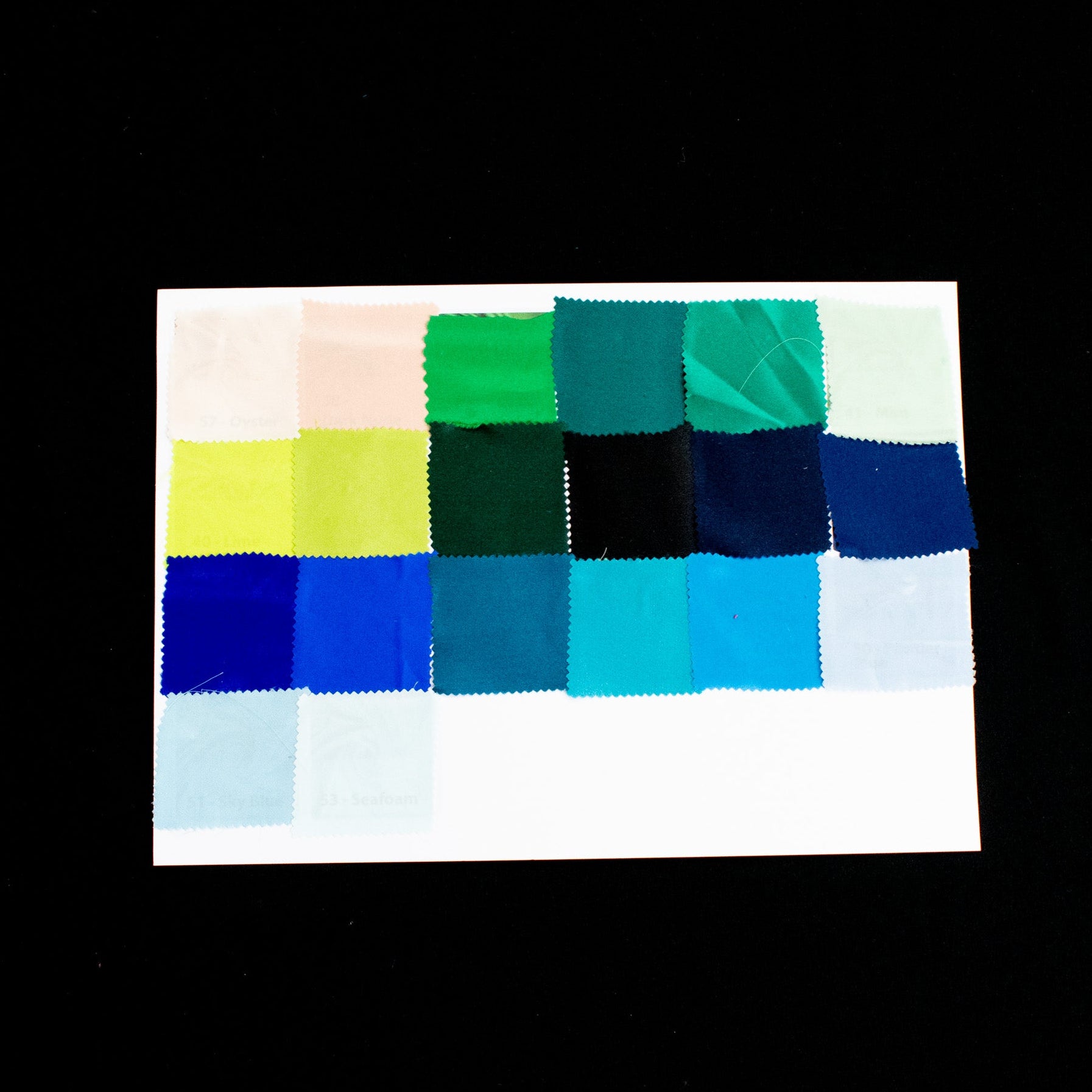 Silk Satin Sample Book