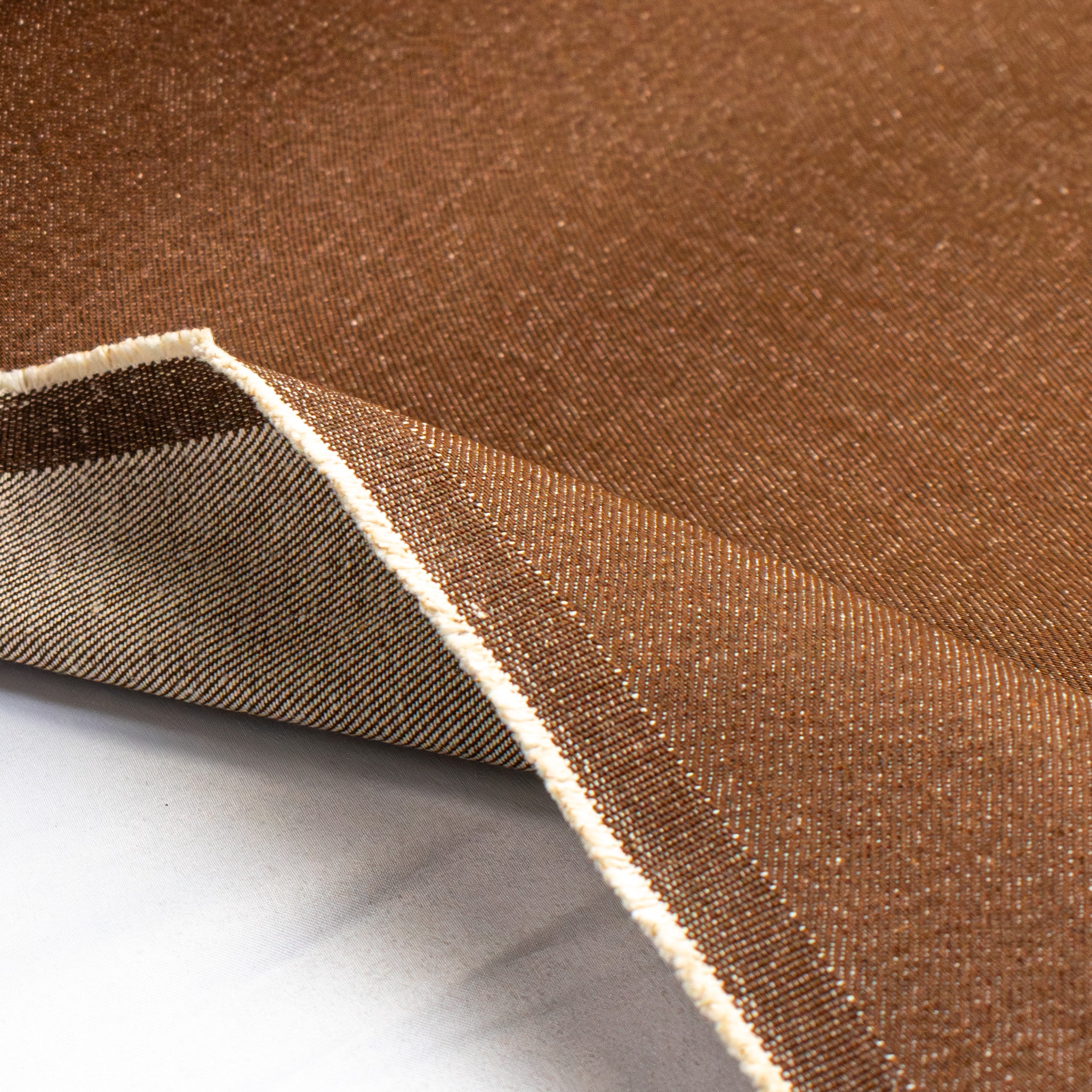 Premium Japanese Denim Saddle Brown 12oz - SS46139