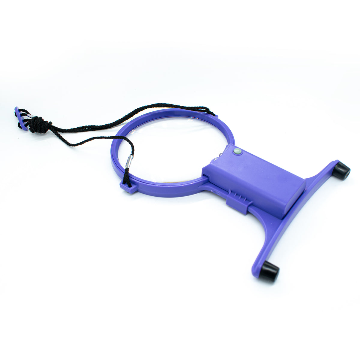SEW EASY HAND TOOL - MAGNIFIER WITH LED LIGHTS - HANDS FREE - PURPLE