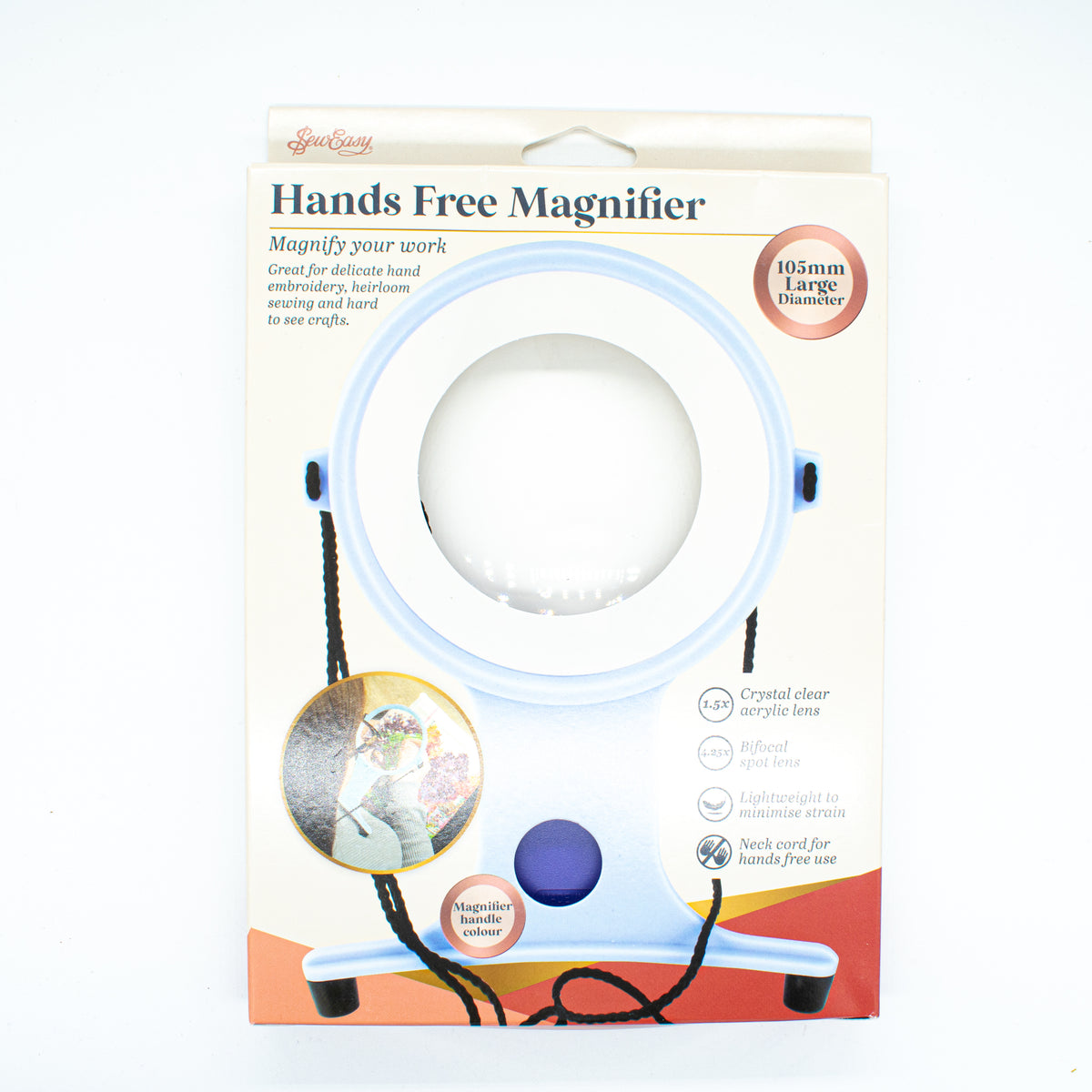 SEW EASY HAND TOOL - HANDS FREE MAGNIFIER