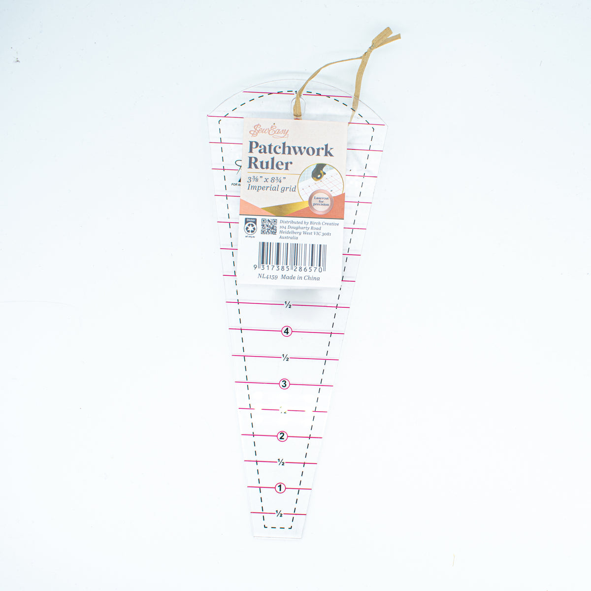 Sew Easy Patchwork Ruler 3.5" x 20"
