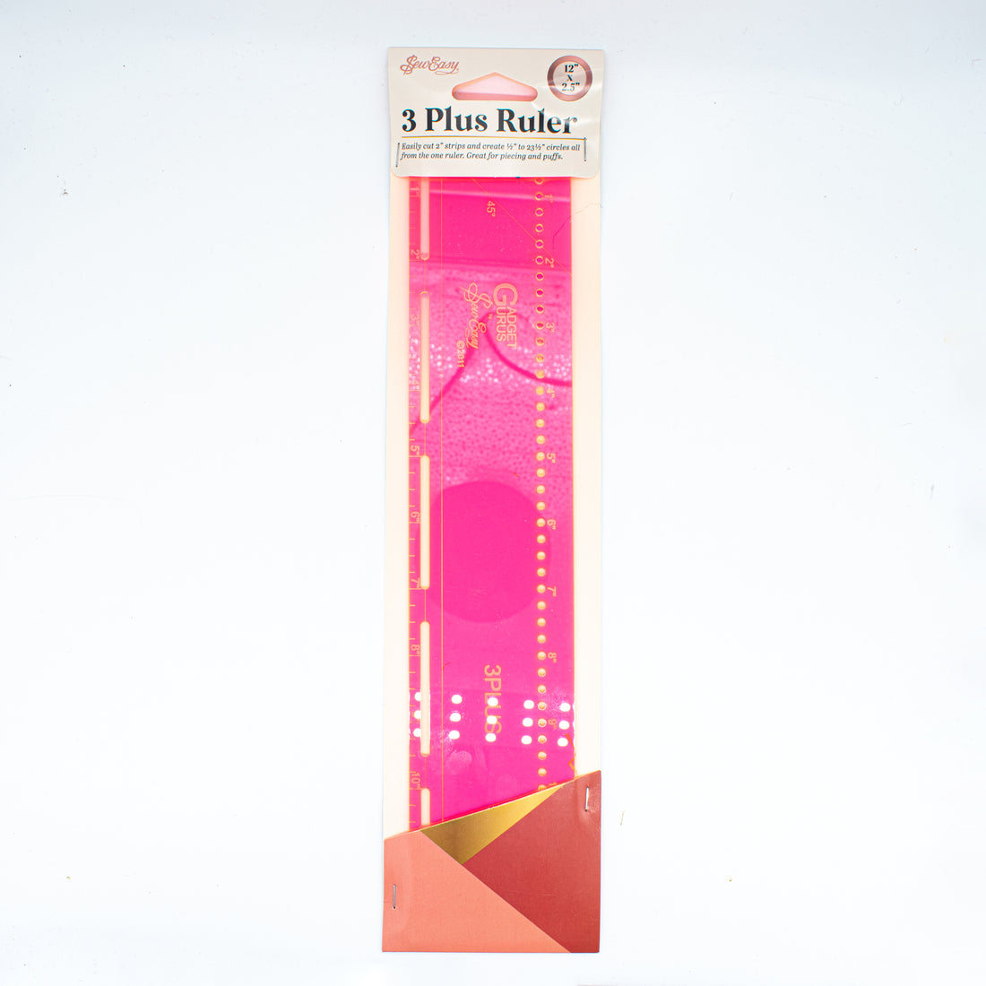 Sew Easy 3 Plus Quilting Ruler 12" x 2.5"