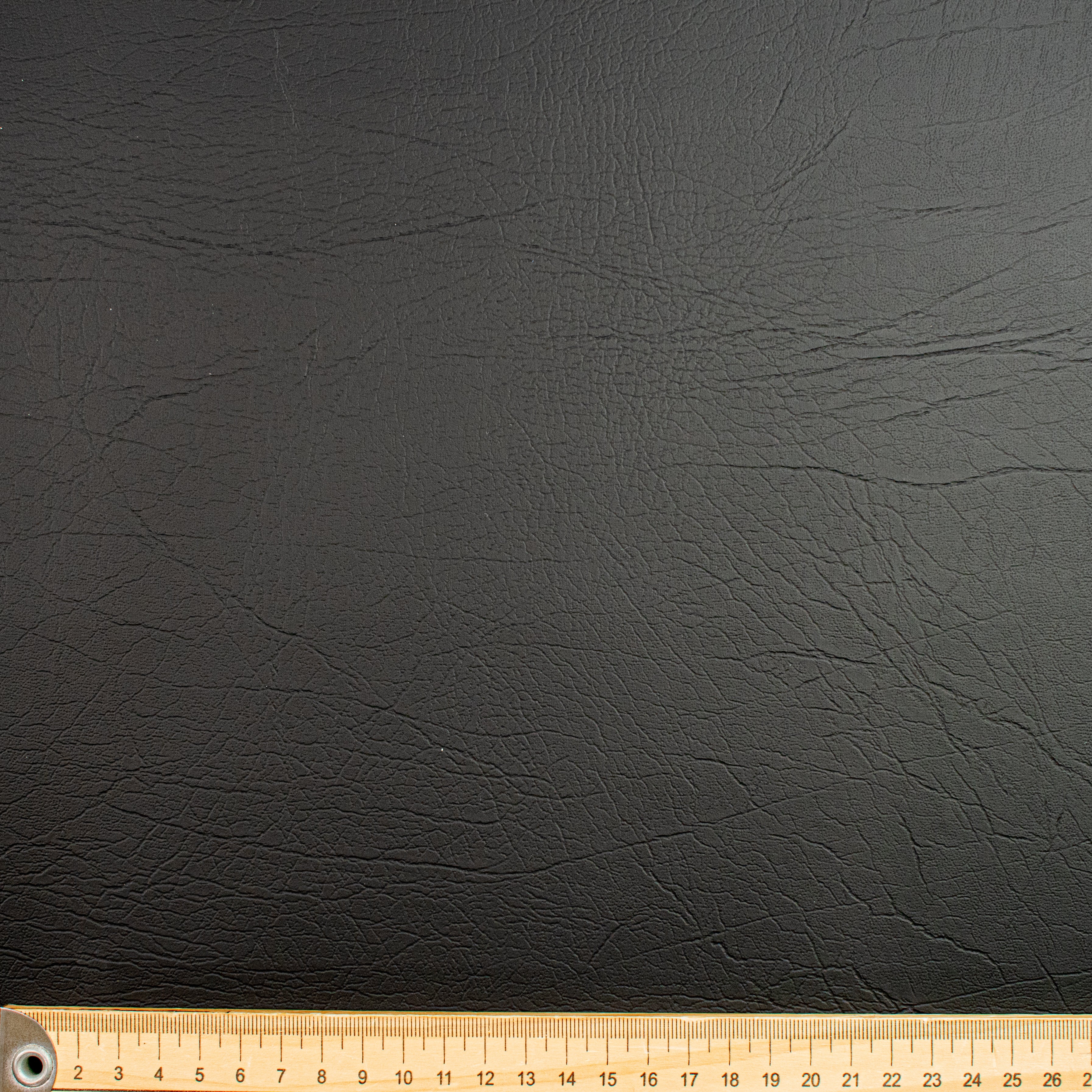 UV Stabilised Textured Knit-Backed Vinyl Black