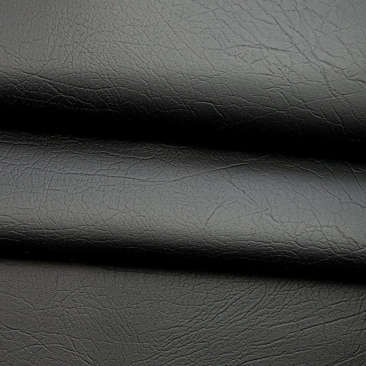 UV Stabilised Textured Knit-Backed Vinyl Black 20m Roll
