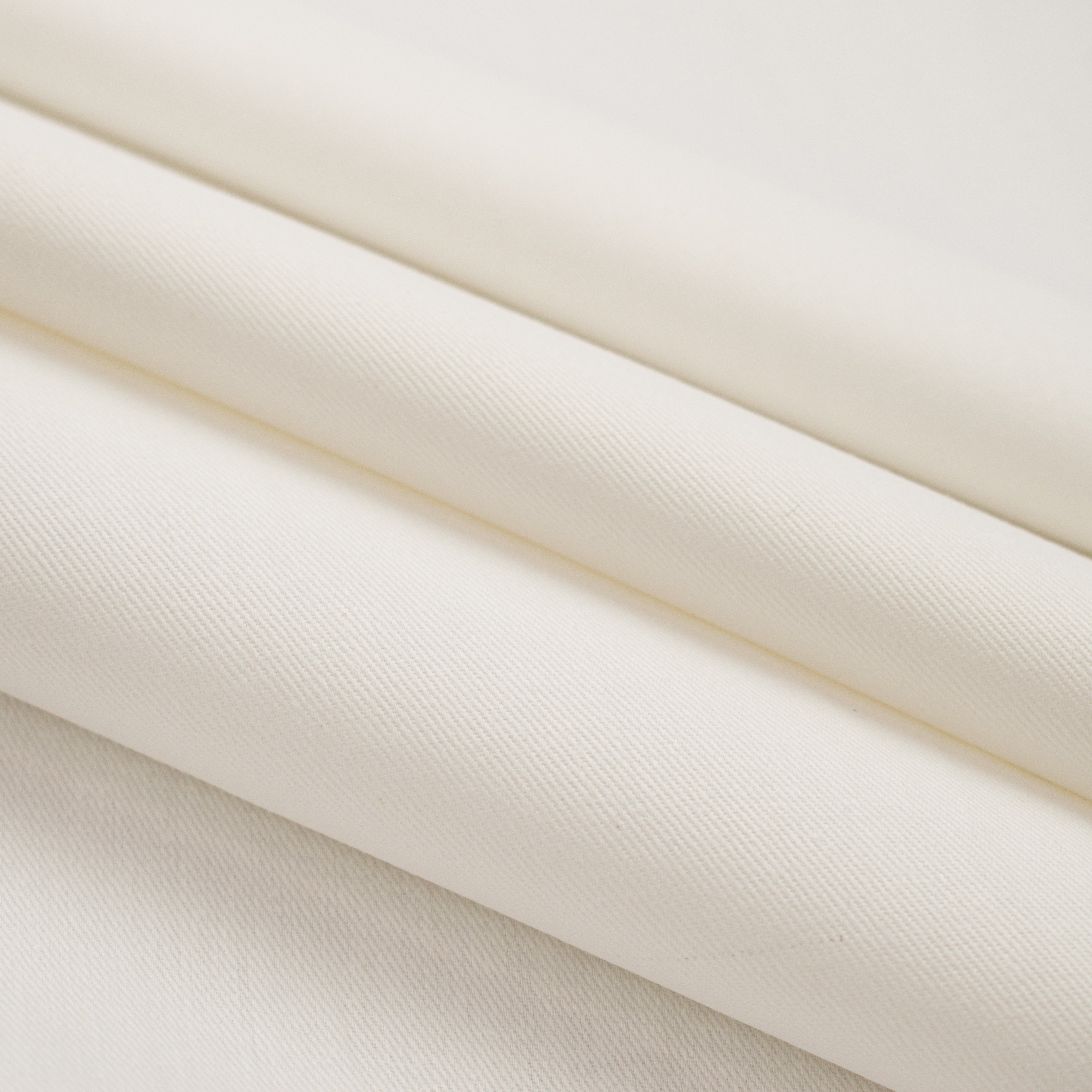 Lightweight 100% Cotton Twill / Drill Warm White