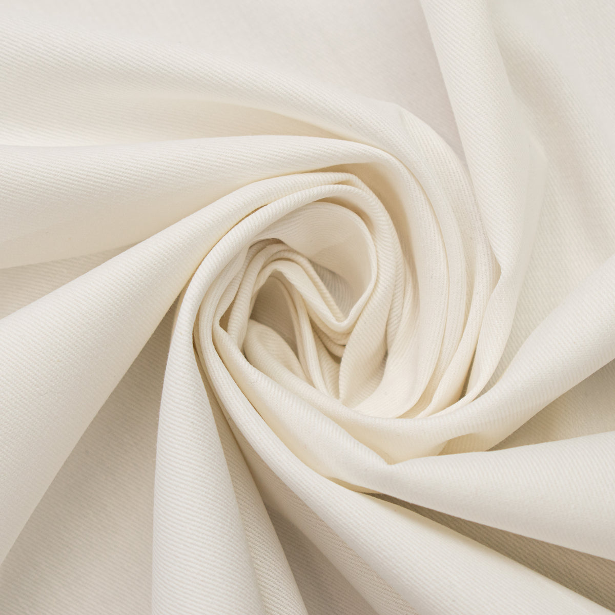 Lightweight 100% Cotton Twill / Drill Warm White