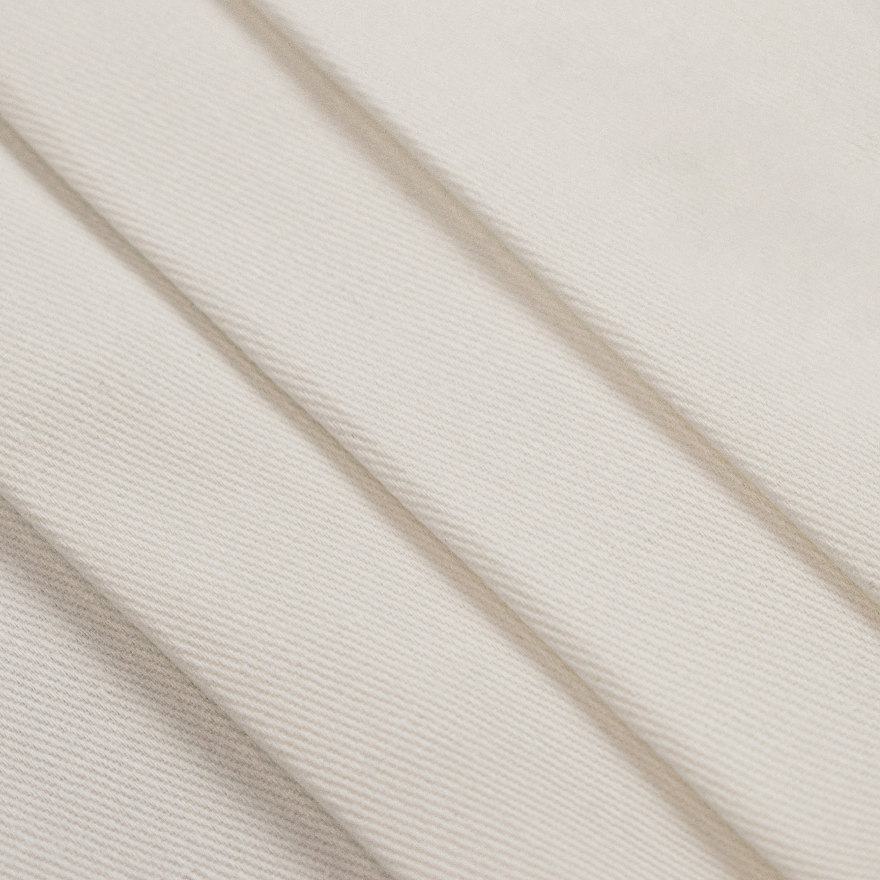 Lightweight 100% Cotton Twill / Drill Warm White