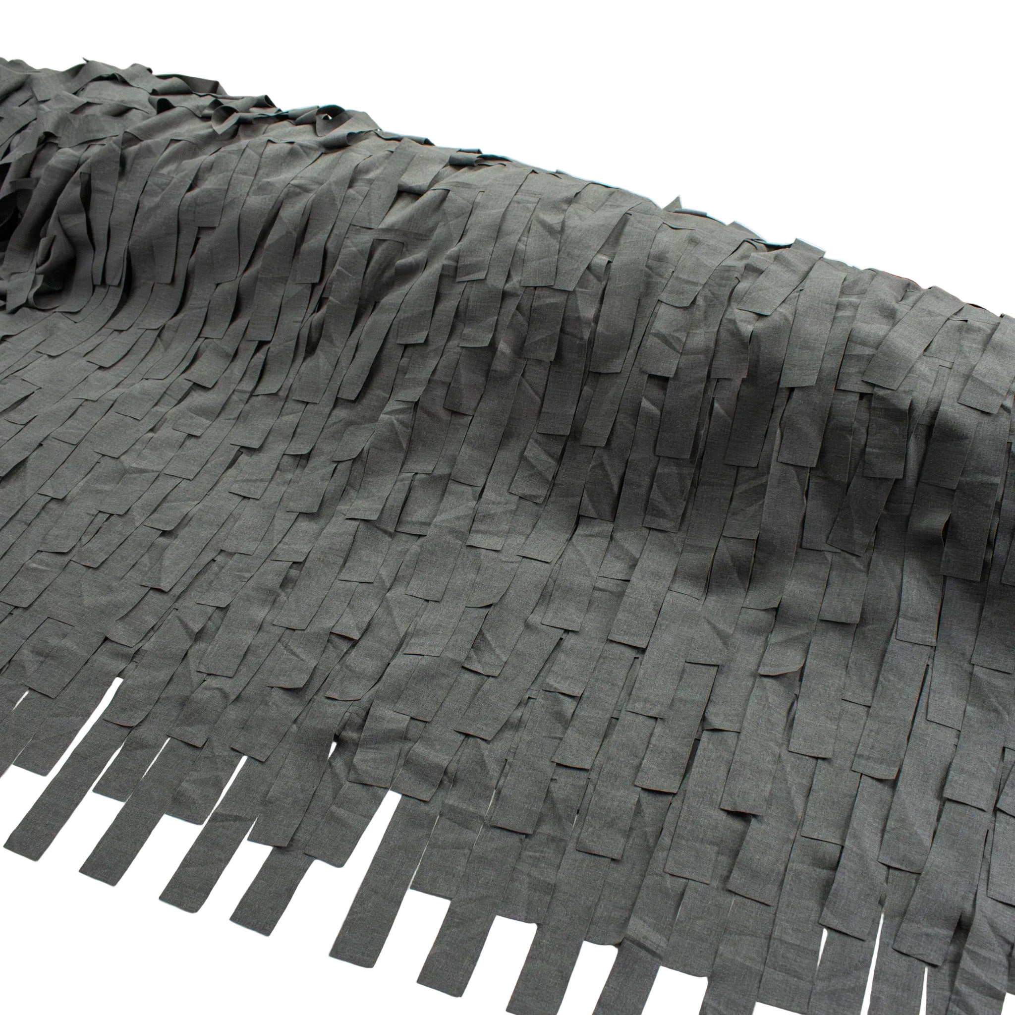 Cutwork Slashed Fringe Fabric
