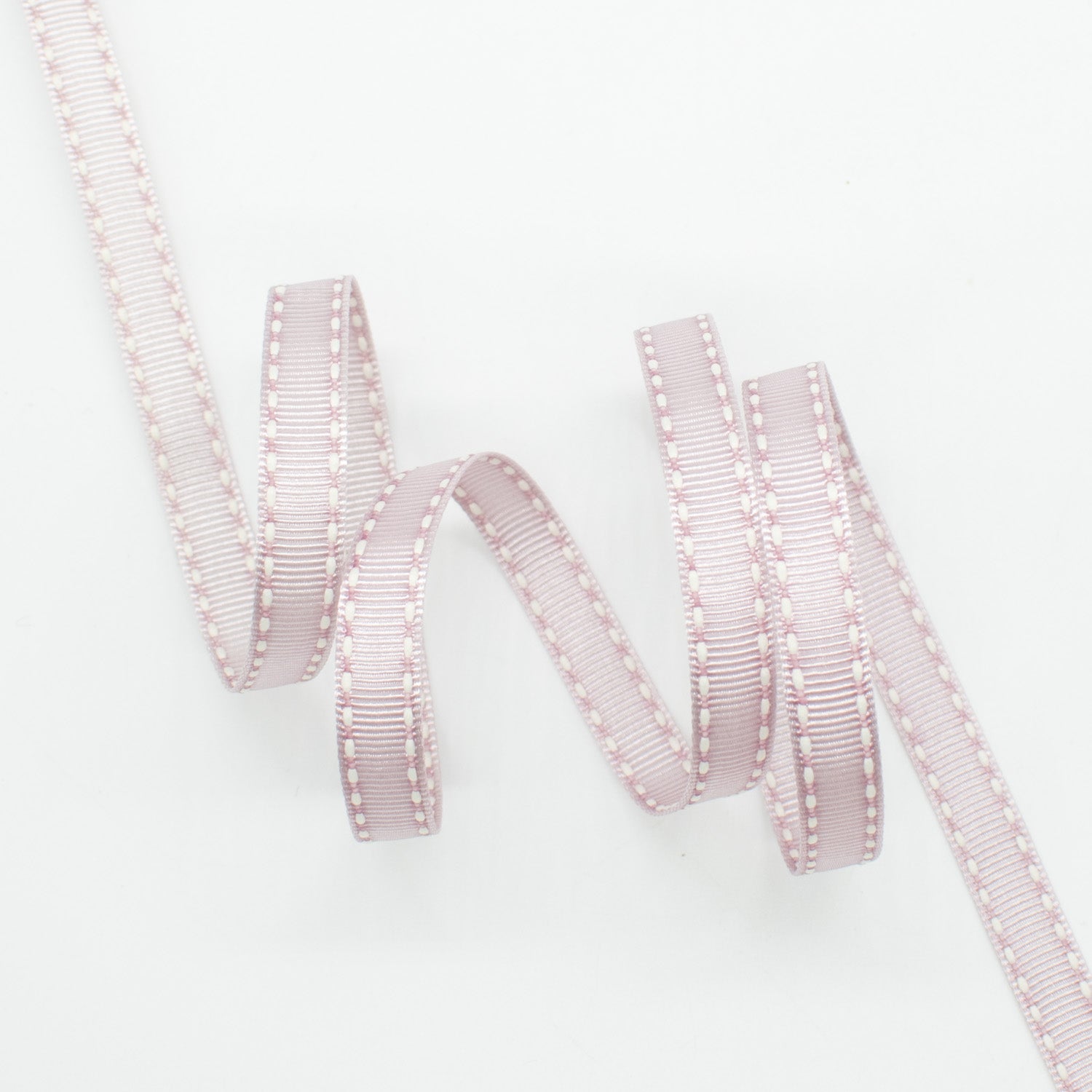 Grosgrain Ribbon with Saddle Stitch 10mm