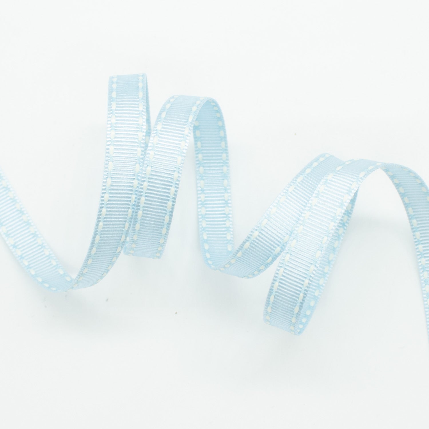 Grosgrain Ribbon with Saddle Stitch 10mm