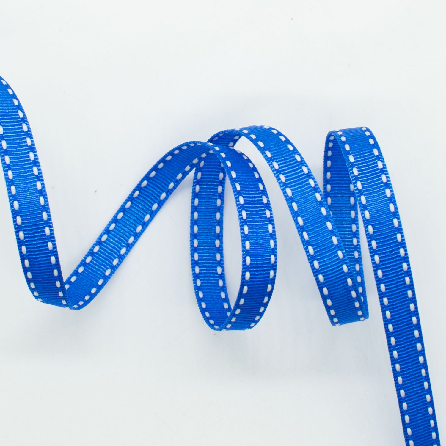 Grosgrain Ribbon with Saddle Stitch 10mm