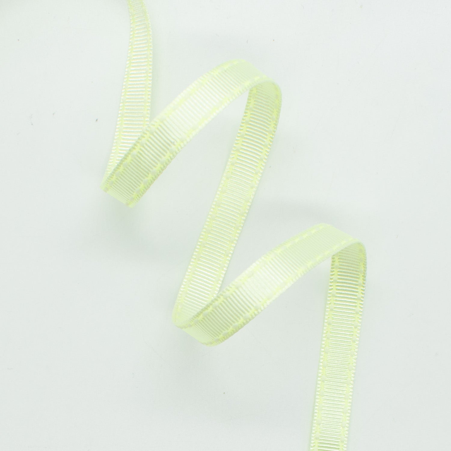 Grosgrain Ribbon with Saddle Stitch 10mm