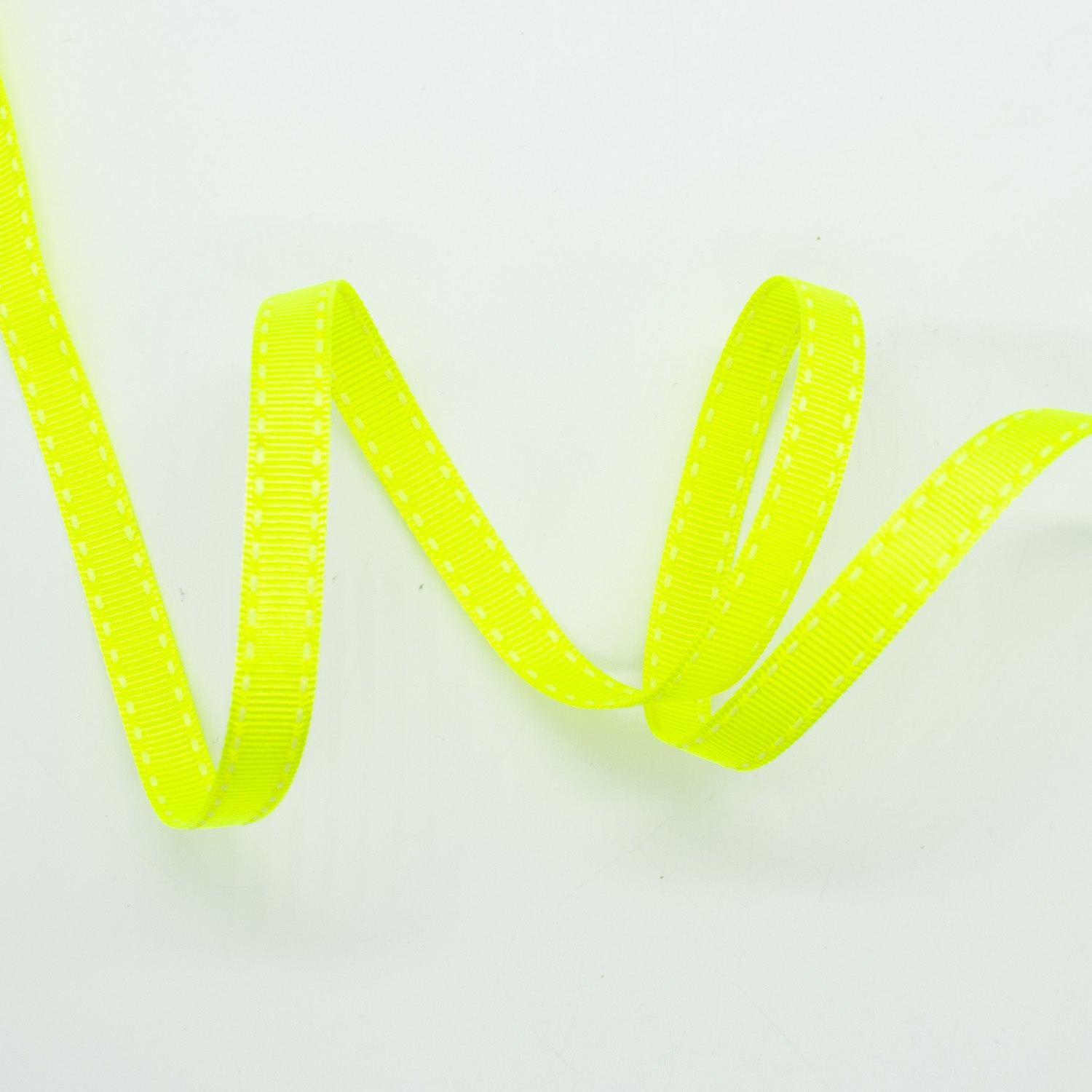 Grosgrain Ribbon with Saddle Stitch 10mm