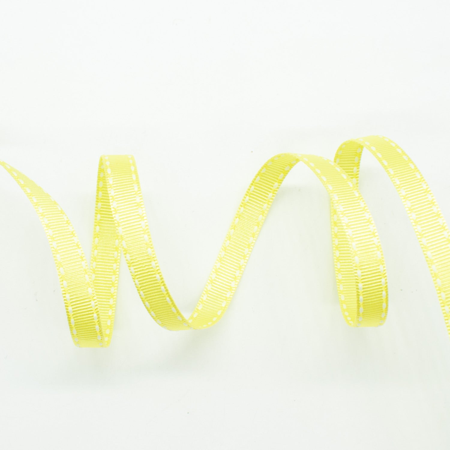 Grosgrain Ribbon with Saddle Stitch 10mm