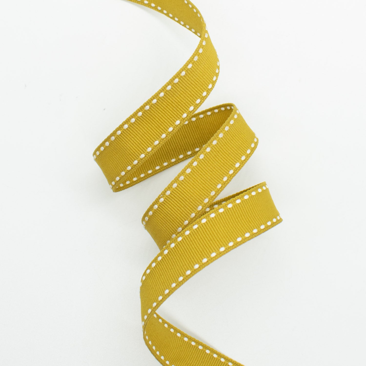 Grosgrain Ribbon with Saddle Stitch 15mm