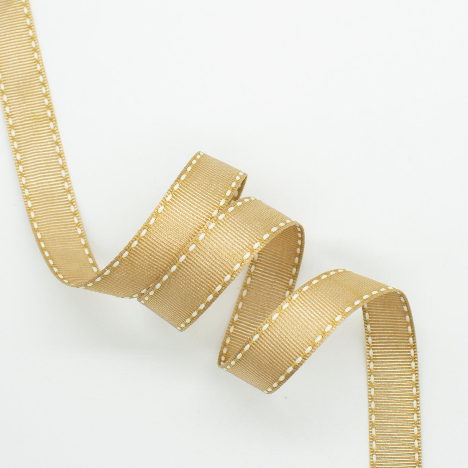 Grosgrain Ribbon with Saddle Stitch 15mm