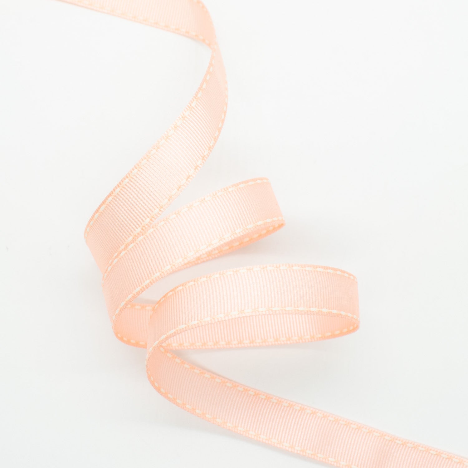 Grosgrain Ribbon with Saddle Stitch 15mm