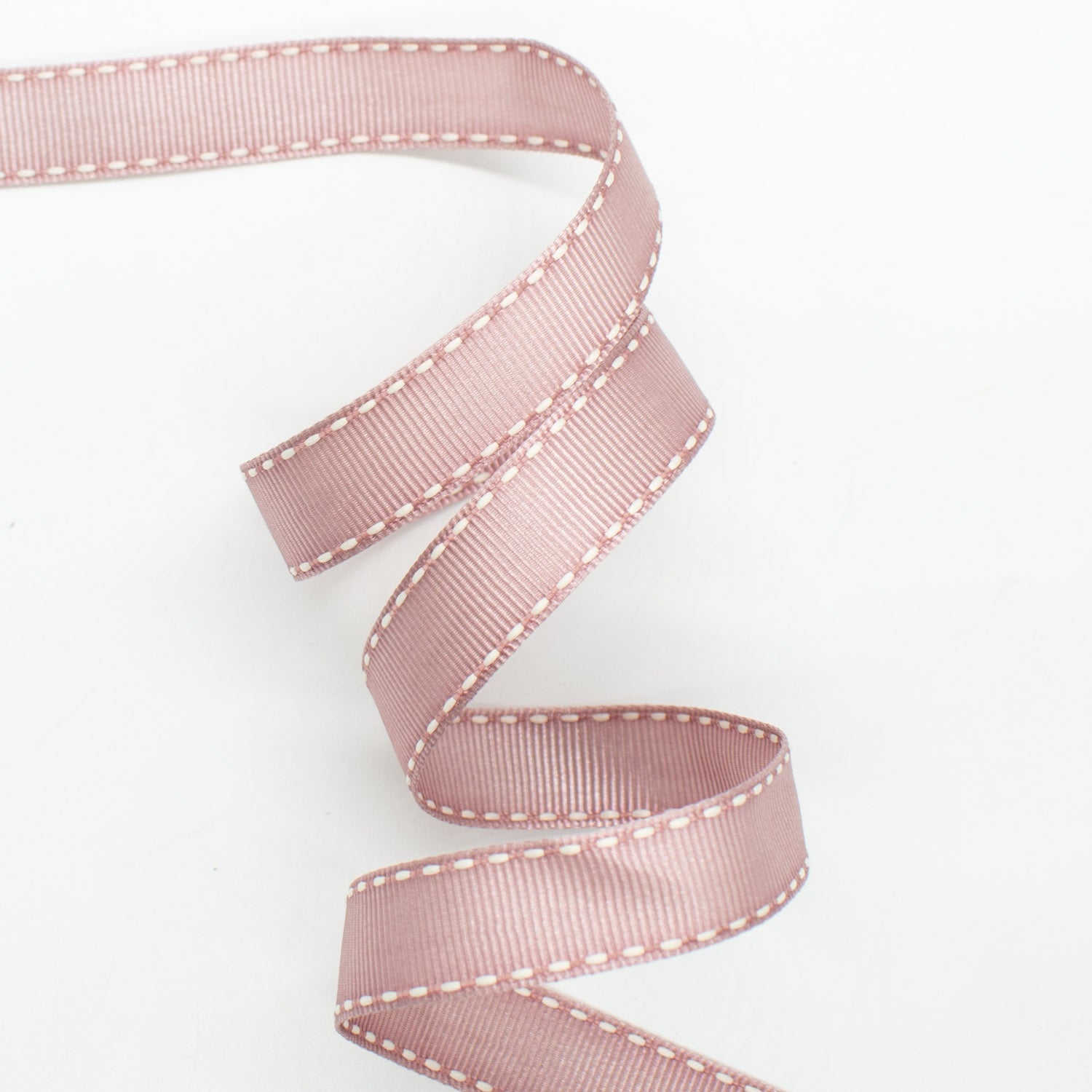 Grosgrain Ribbon with Saddle Stitch 15mm