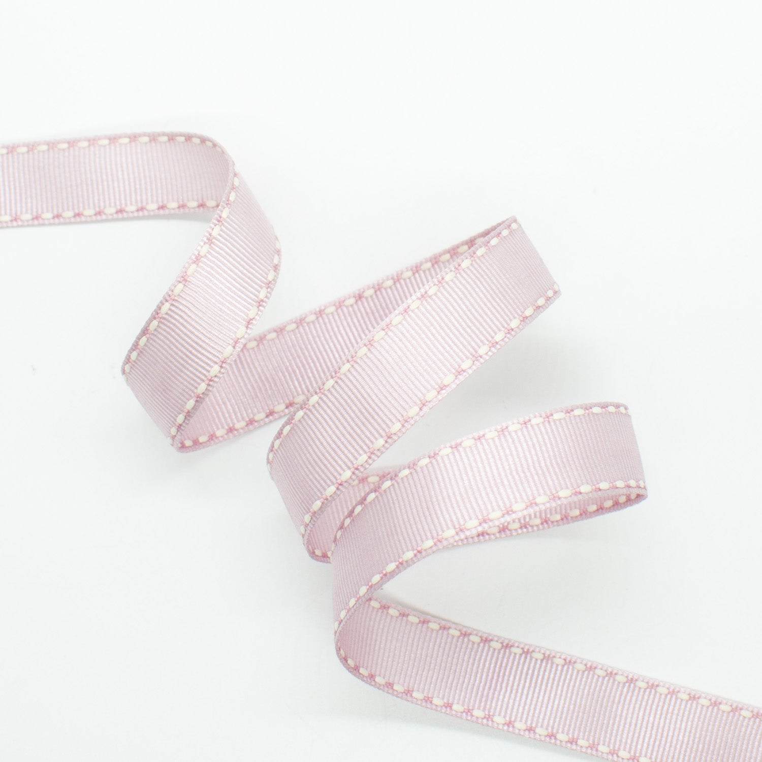 Grosgrain Ribbon with Saddle Stitch 15mm