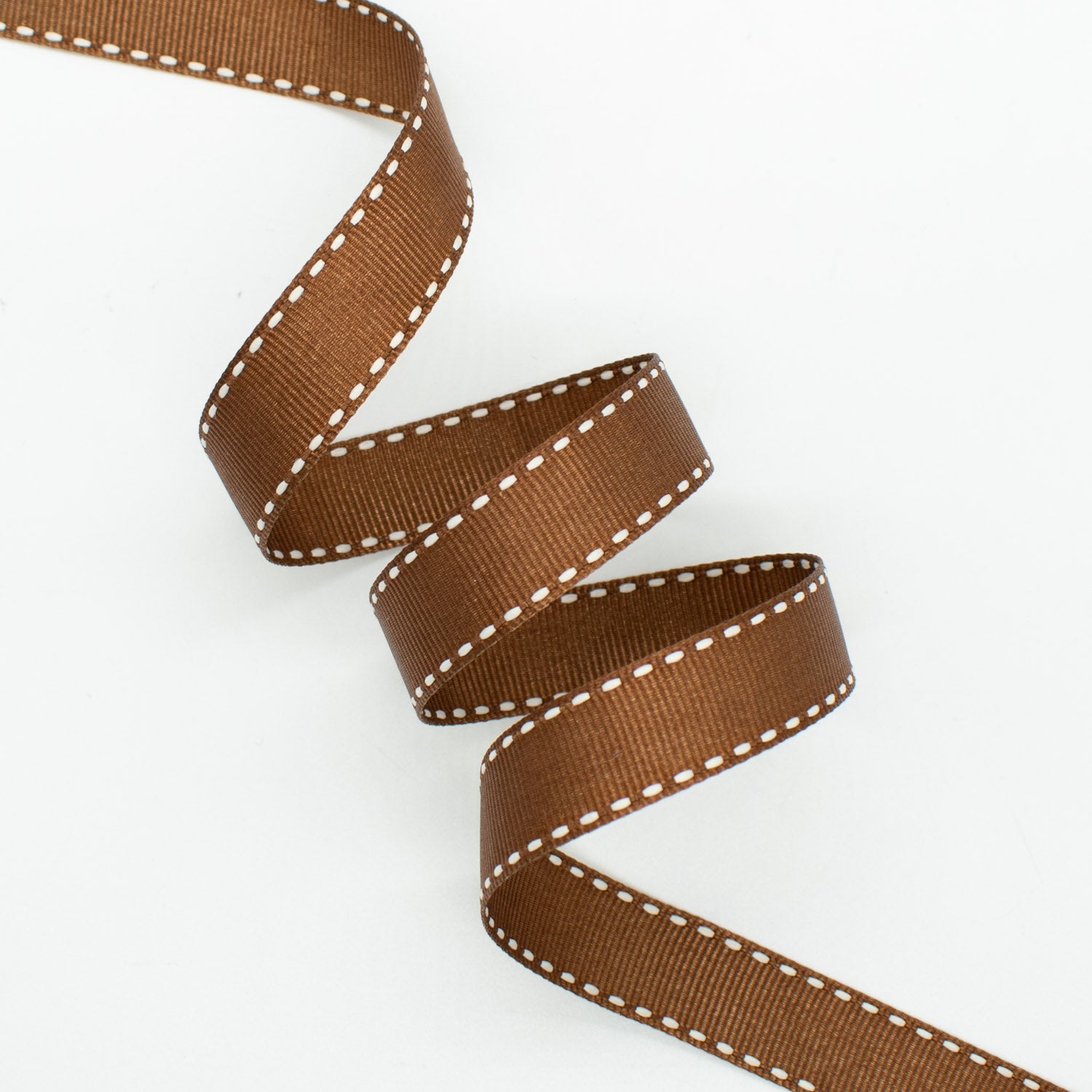 Grosgrain Ribbon with Saddle Stitch 15mm