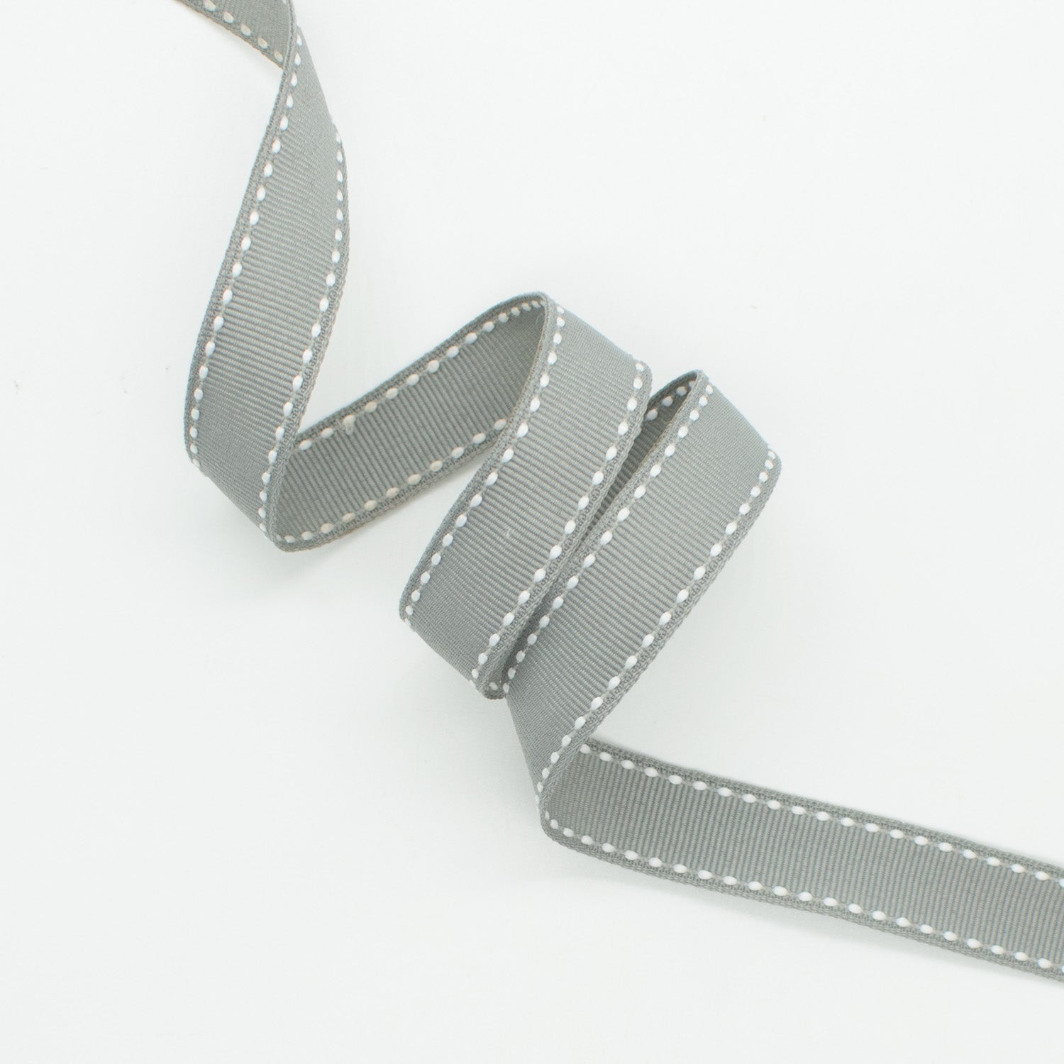 Grosgrain Ribbon with Saddle Stitch 15mm