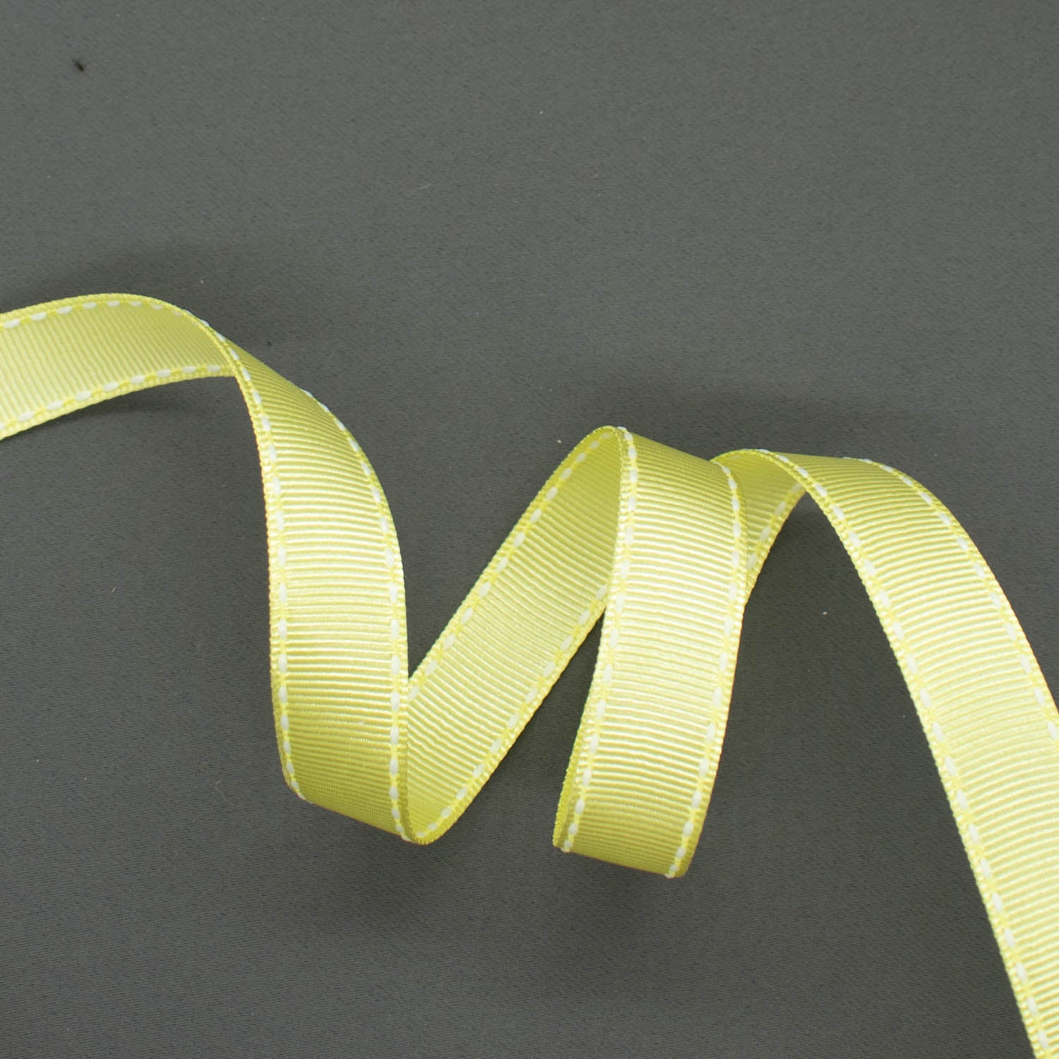 Grosgrain Ribbon with Saddle Stitch 15mm