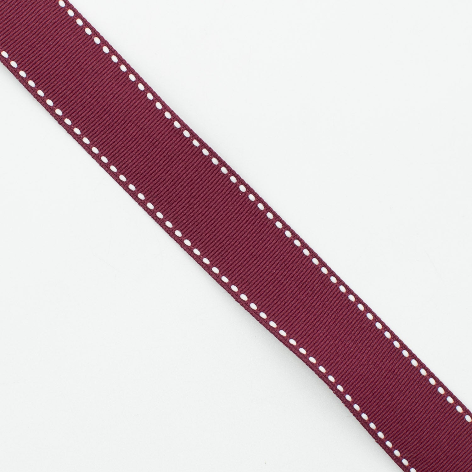 Grosgrain Ribbon with Saddle Stitch 25mm