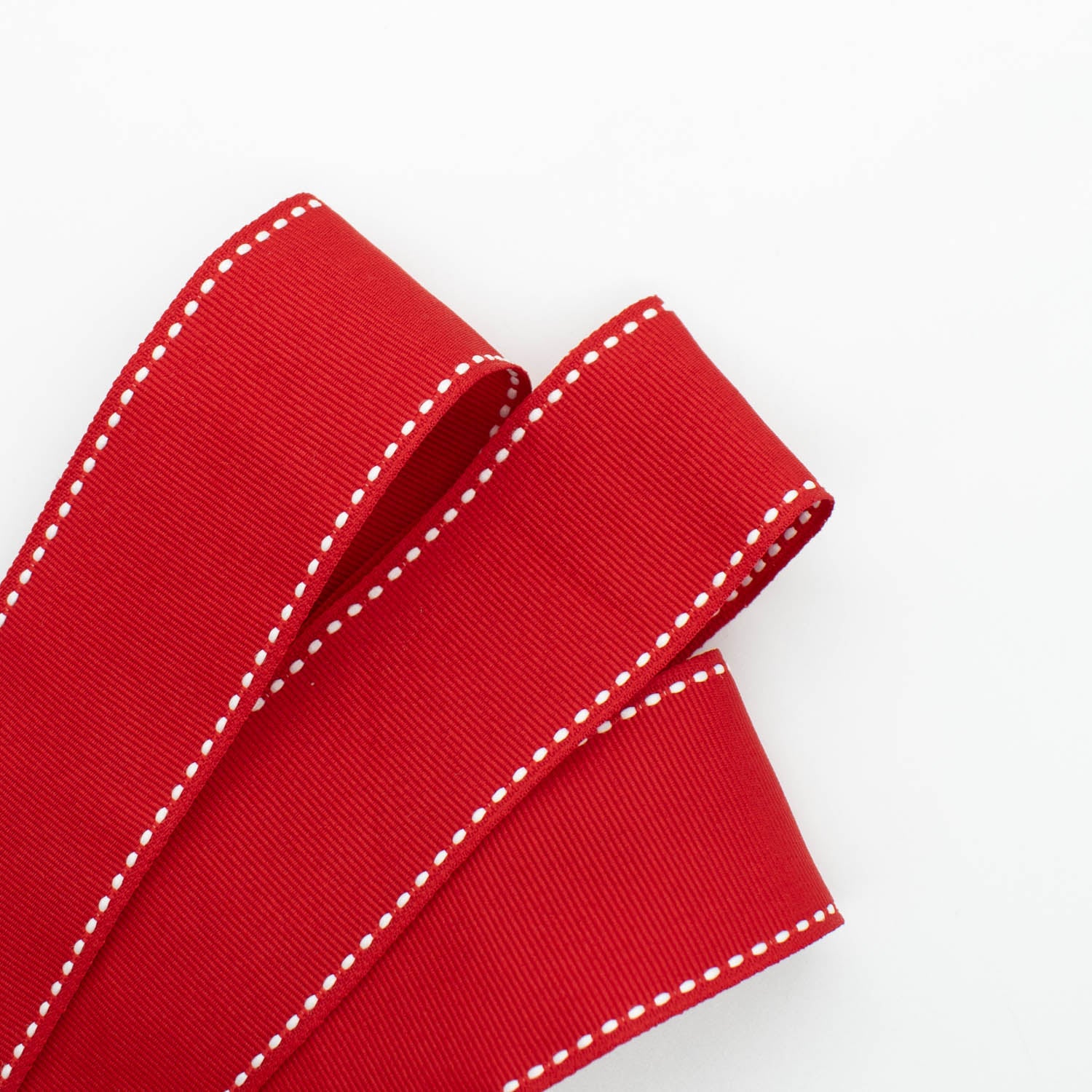 Grosgrain Ribbon with Saddle Stitch 40mm