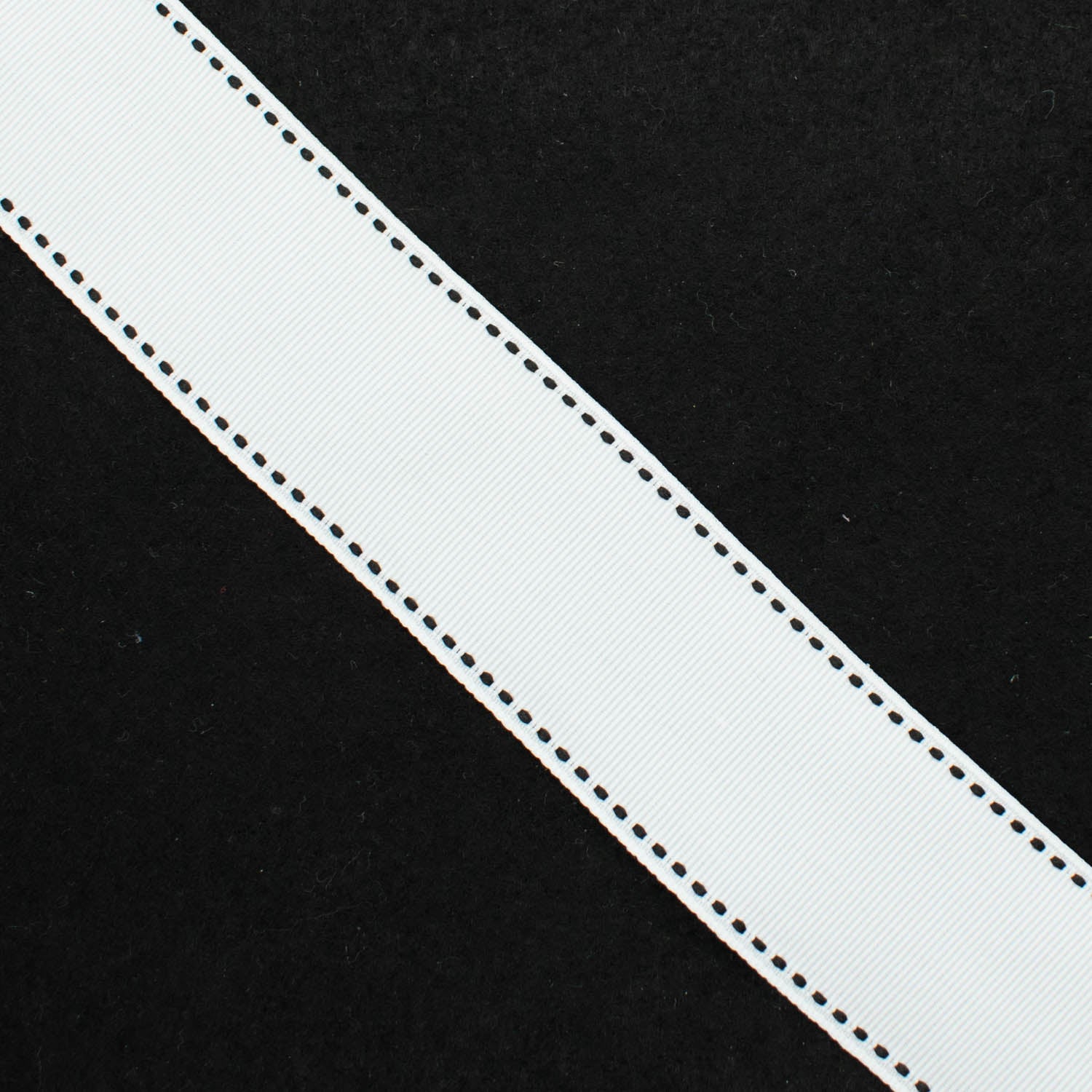 Grosgrain Ribbon with Saddle Stitch 40mm