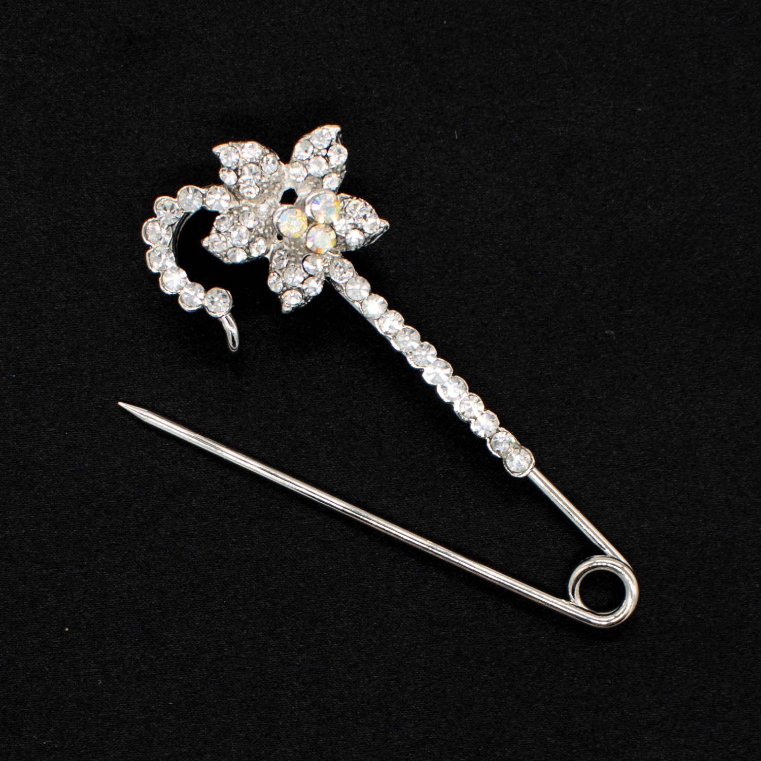 Bridal Rhinestone Kilt Pin Design-1