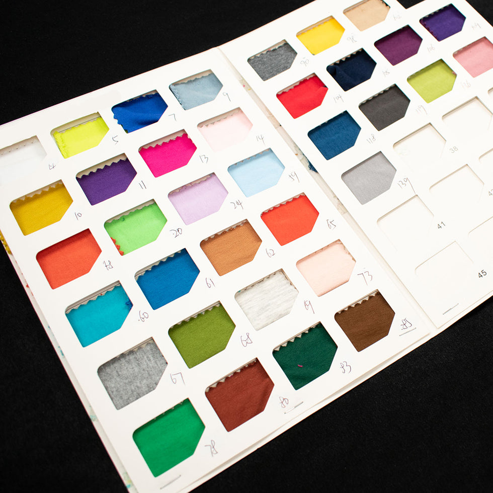 Cotton French Terry Knit Extra Wide Sample Book – Homecraft Textiles