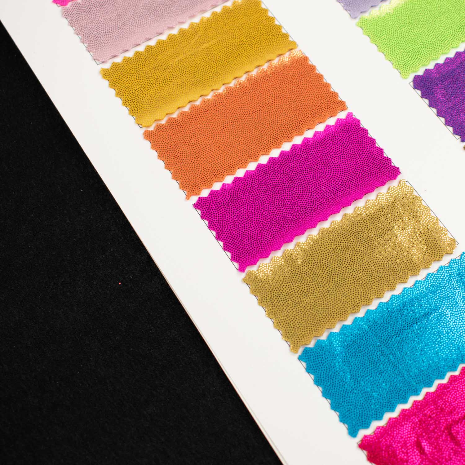 Fog Foil Holographic Nylon Lycra Sample Book