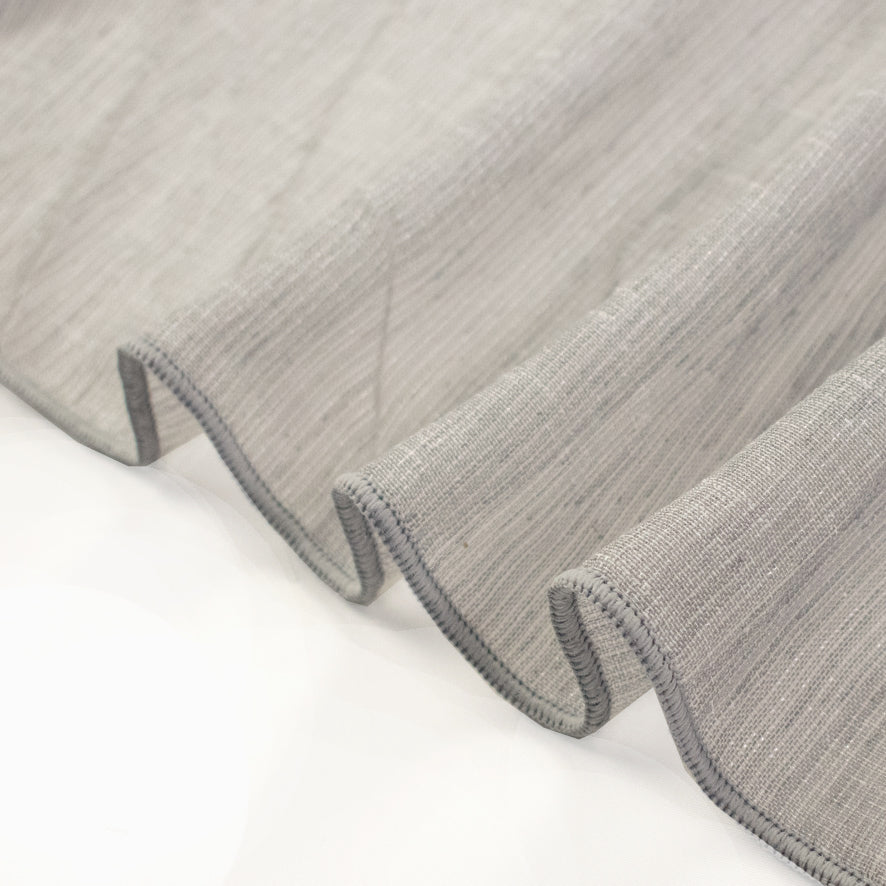 Santorini Curtaining Linen Look Glitter Sheer Fabric 300cm