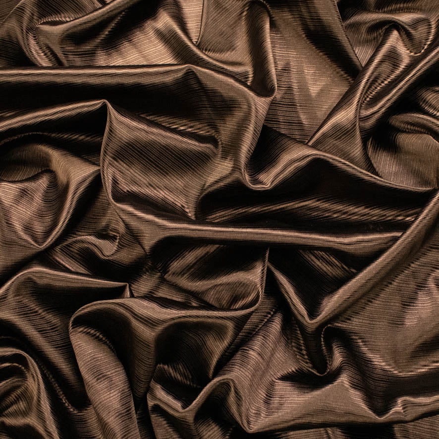 Textured Sateen Embossed Jacquard Suiting